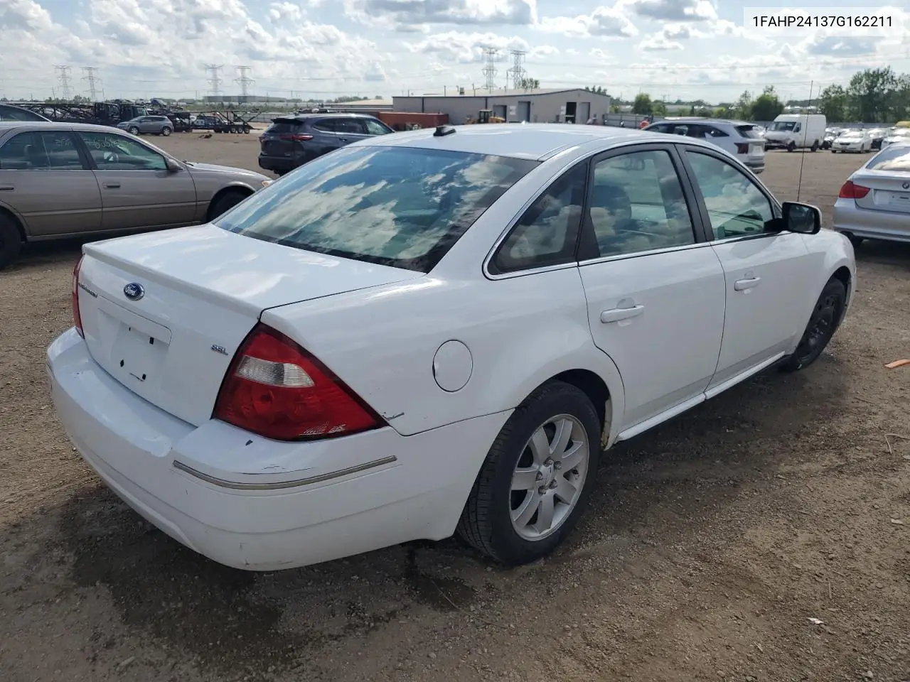 2007 Ford Five Hundred Sel VIN: 1FAHP24137G162211 Lot: 62855315