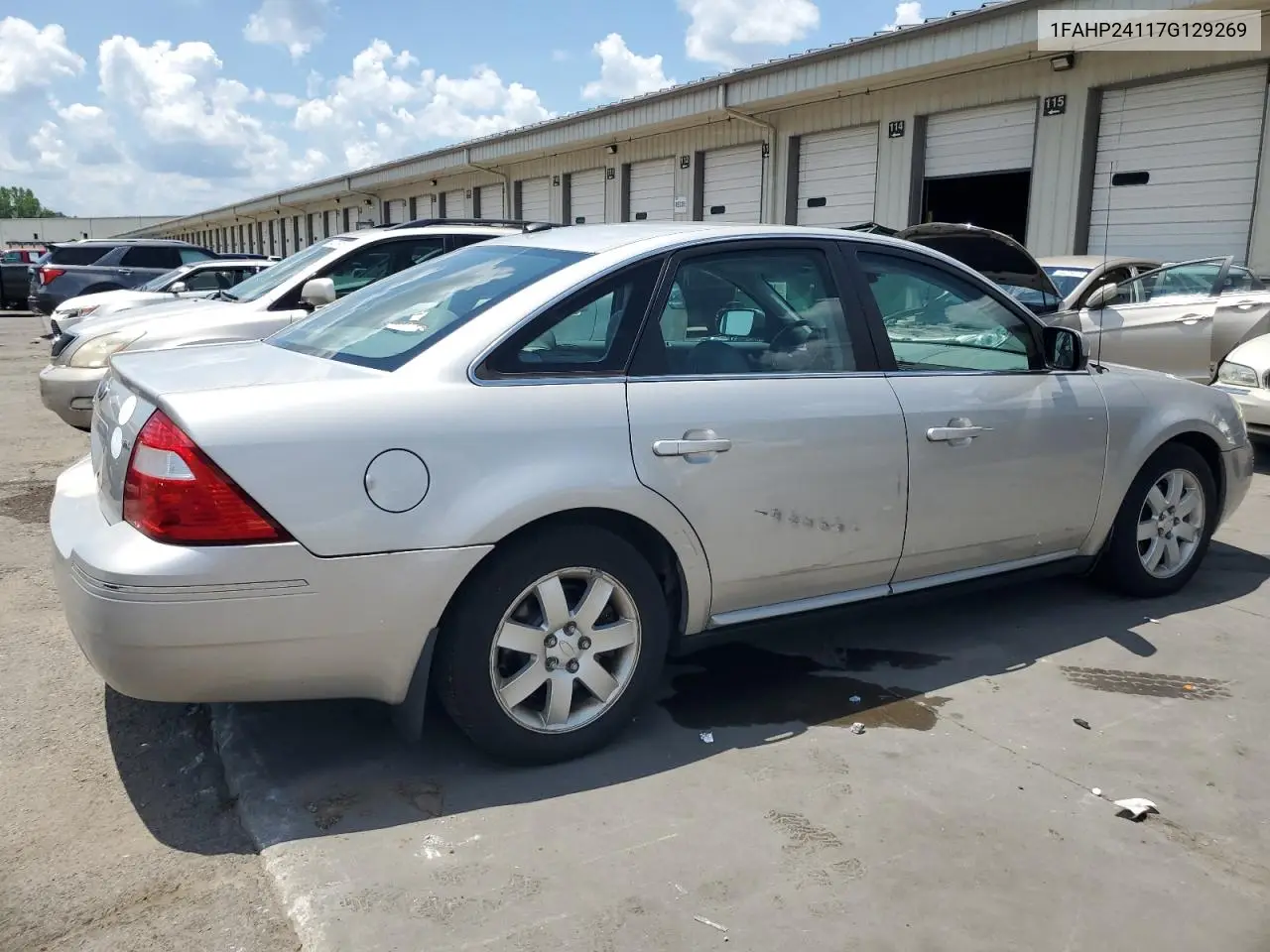 2007 Ford Five Hundred Sel VIN: 1FAHP24117G129269 Lot: 64367435