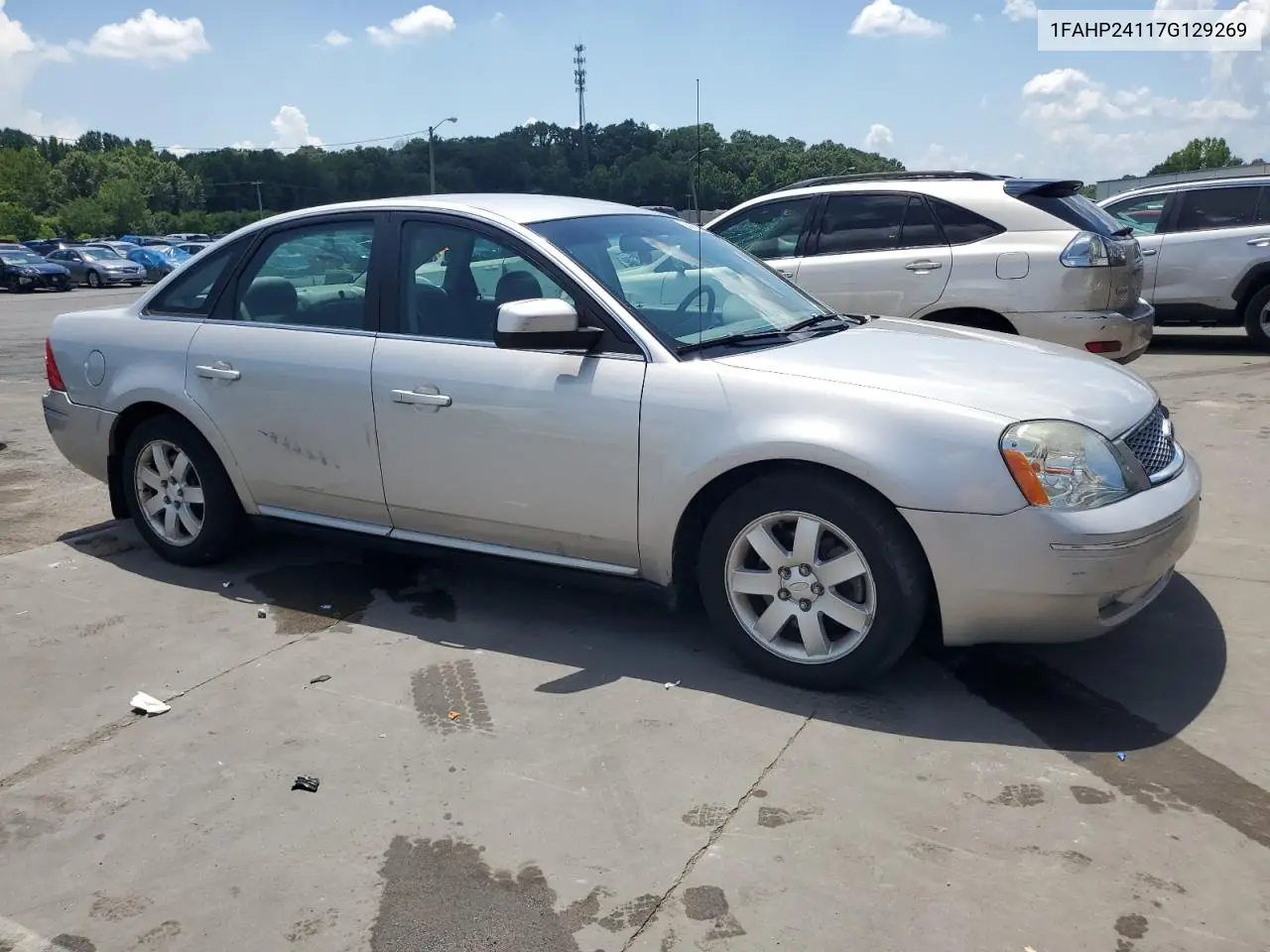 2007 Ford Five Hundred Sel VIN: 1FAHP24117G129269 Lot: 64367435