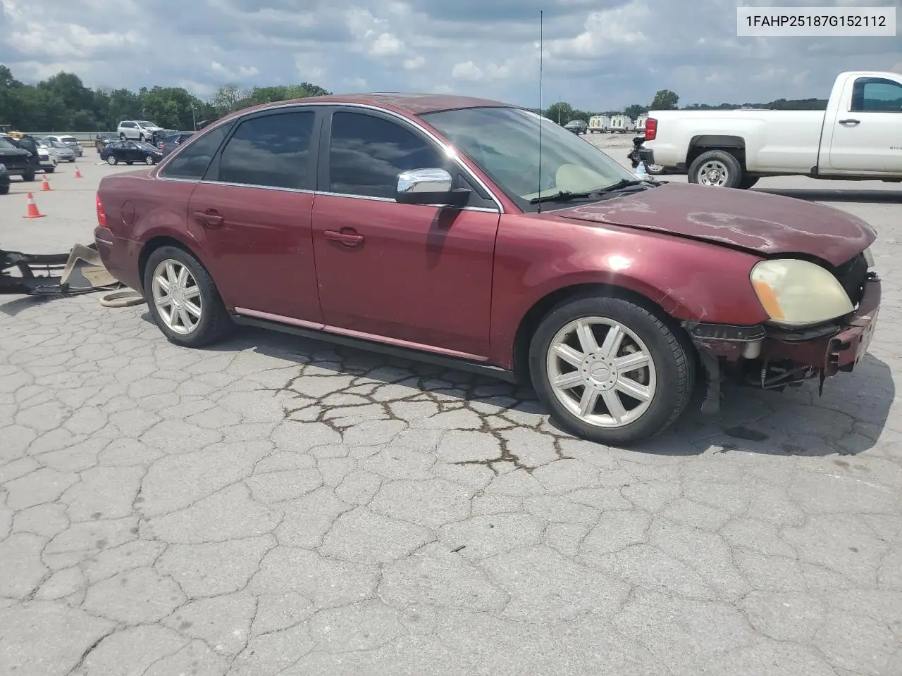 2007 Ford Five Hundred Limited VIN: 1FAHP25187G152112 Lot: 64835405