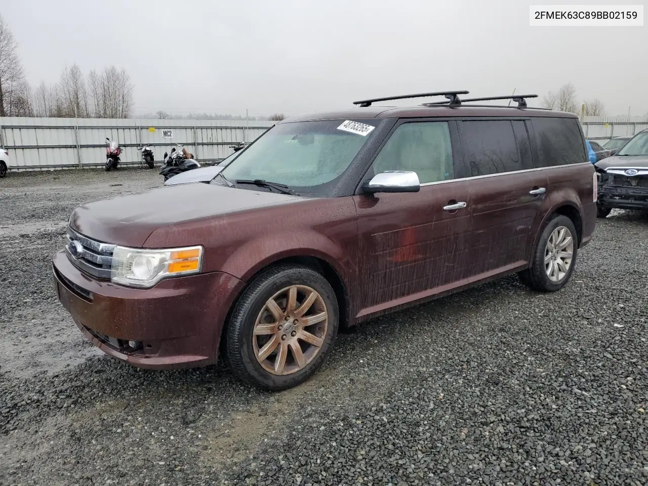 2009 Ford Flex Limited VIN: 2FMEK63C89BB02159 Lot: 48763265