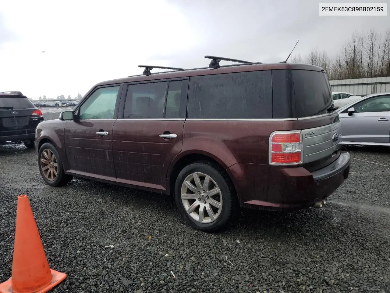 2009 Ford Flex Limited VIN: 2FMEK63C89BB02159 Lot: 48763265