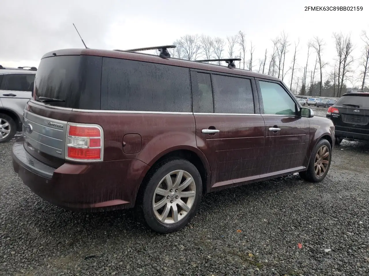 2009 Ford Flex Limited VIN: 2FMEK63C89BB02159 Lot: 48763265
