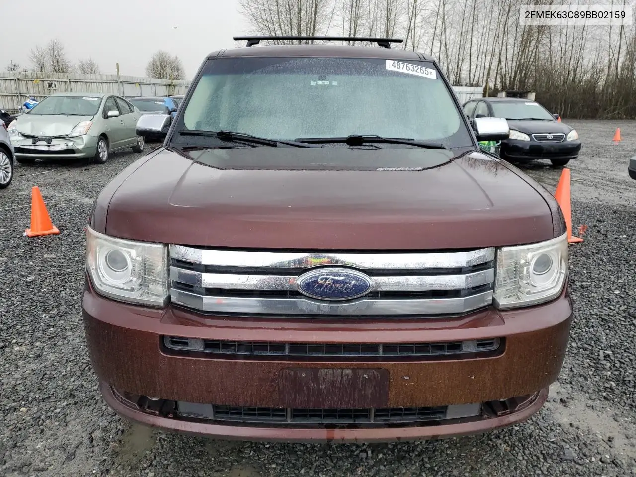 2009 Ford Flex Limited VIN: 2FMEK63C89BB02159 Lot: 48763265