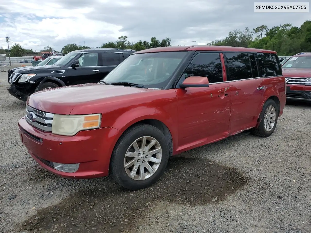 2009 Ford Flex Sel VIN: 2FMDK52CX9BA07755 Lot: 56385835