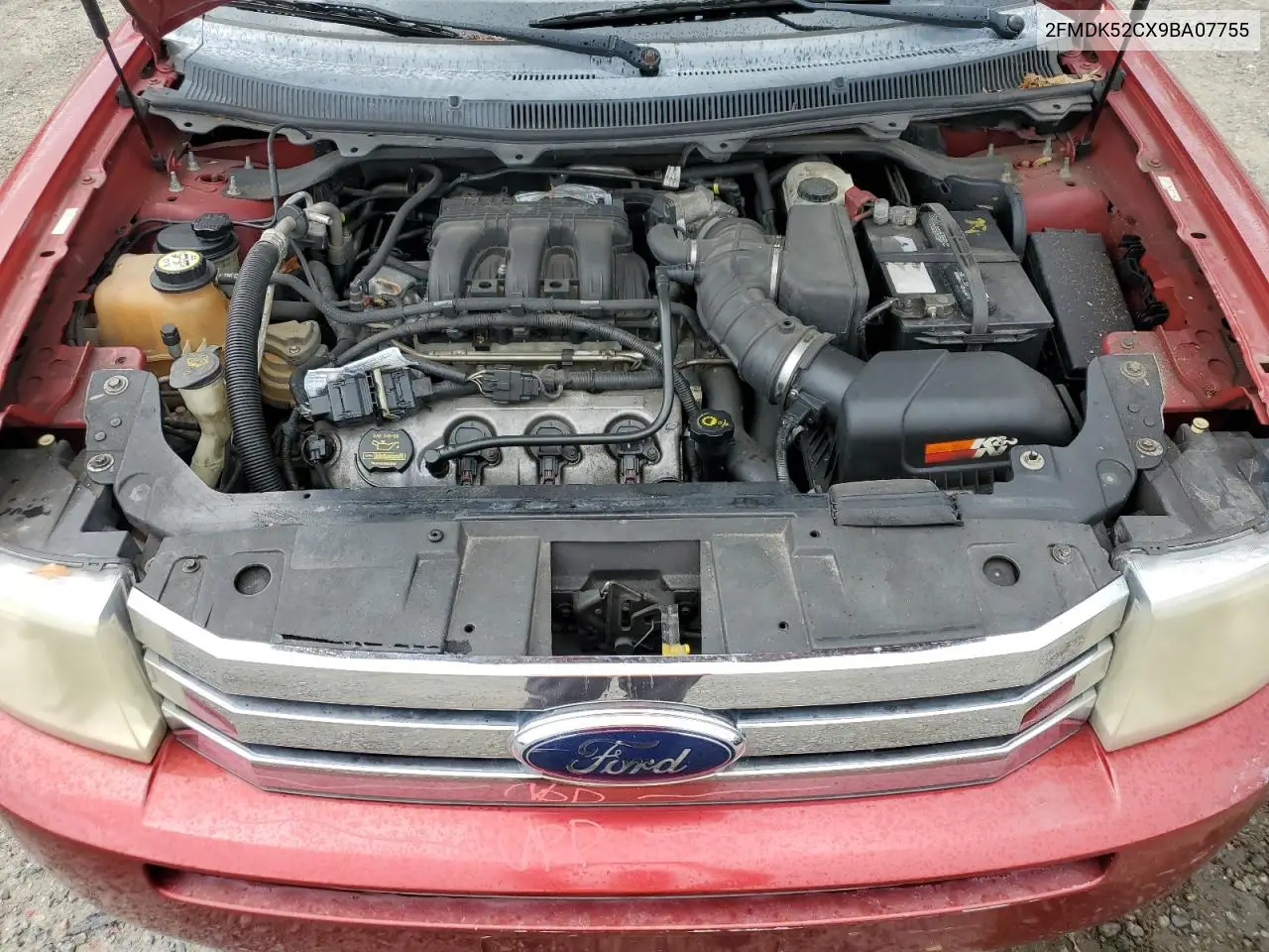 2009 Ford Flex Sel VIN: 2FMDK52CX9BA07755 Lot: 56385835