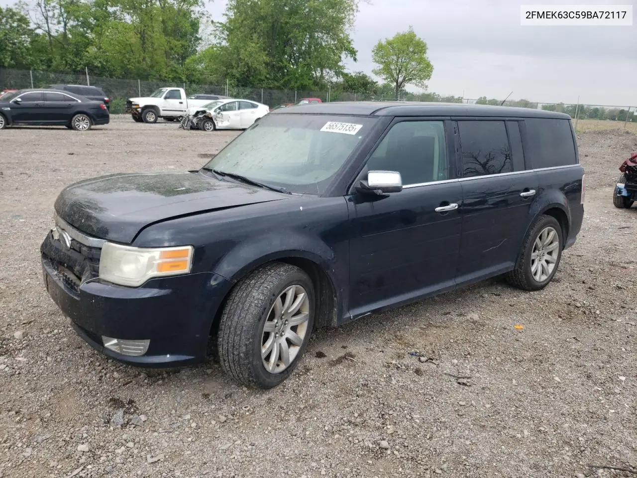 2009 Ford Flex Limited VIN: 2FMEK63C59BA72117 Lot: 56575135