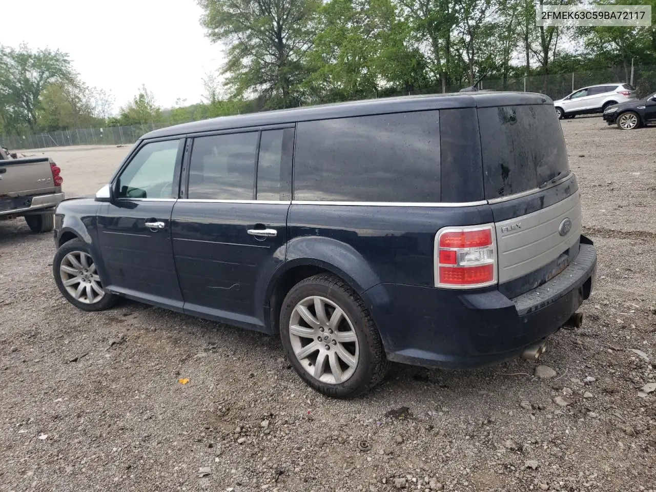 2009 Ford Flex Limited VIN: 2FMEK63C59BA72117 Lot: 56575135