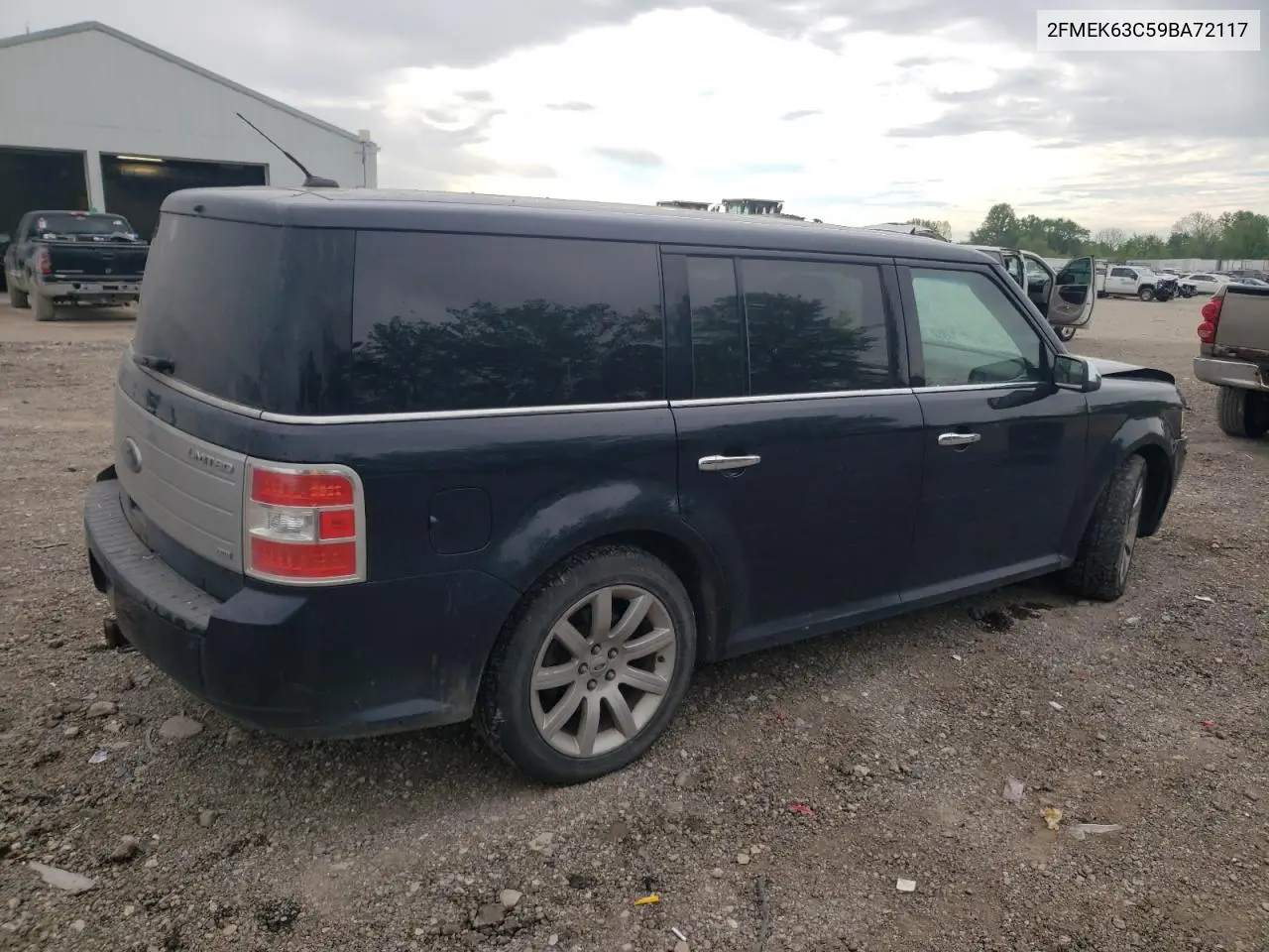 2009 Ford Flex Limited VIN: 2FMEK63C59BA72117 Lot: 56575135