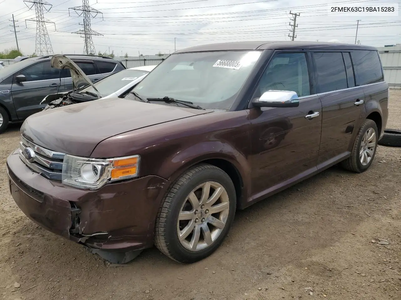2009 Ford Flex Limited VIN: 2FMEK63C19BA15283 Lot: 56688005