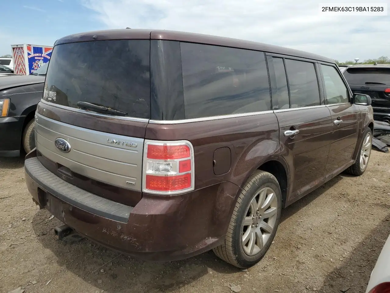 2009 Ford Flex Limited VIN: 2FMEK63C19BA15283 Lot: 56688005