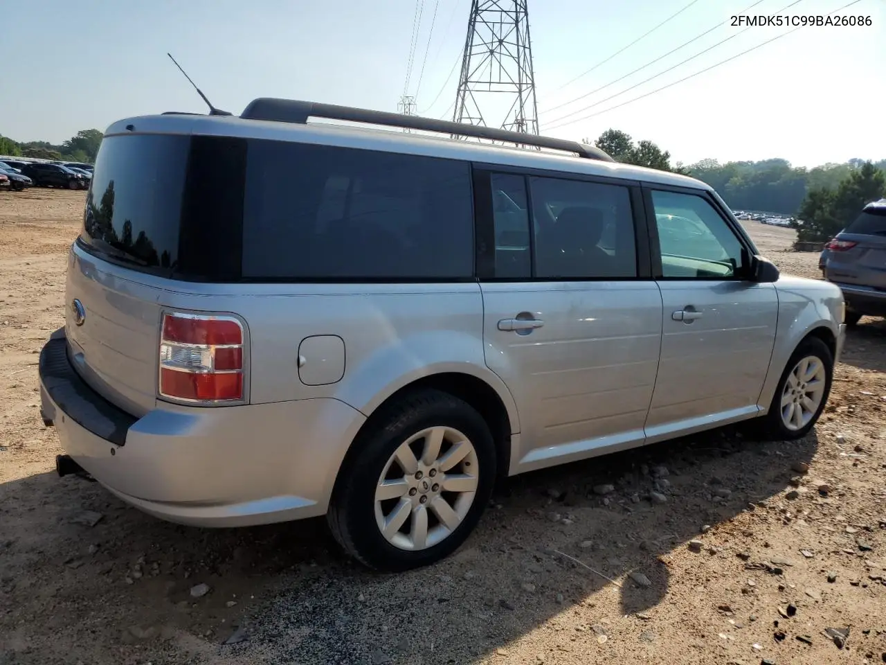2fmdk51c99ba26086 2FMDK51C99BA26086 2009 Ford Flex Se