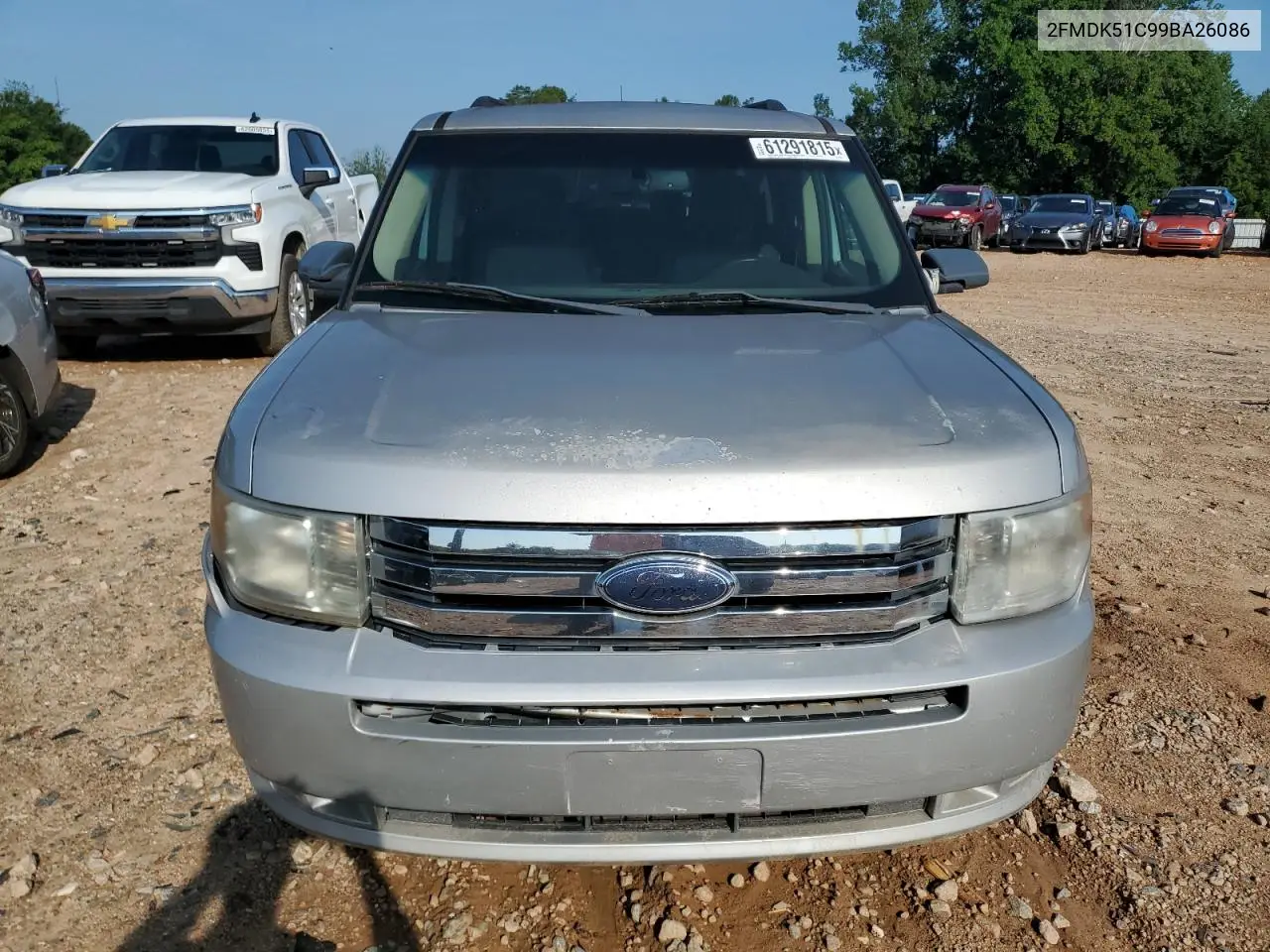 2fmdk51c99ba26086 2FMDK51C99BA26086 2009 Ford Flex Se