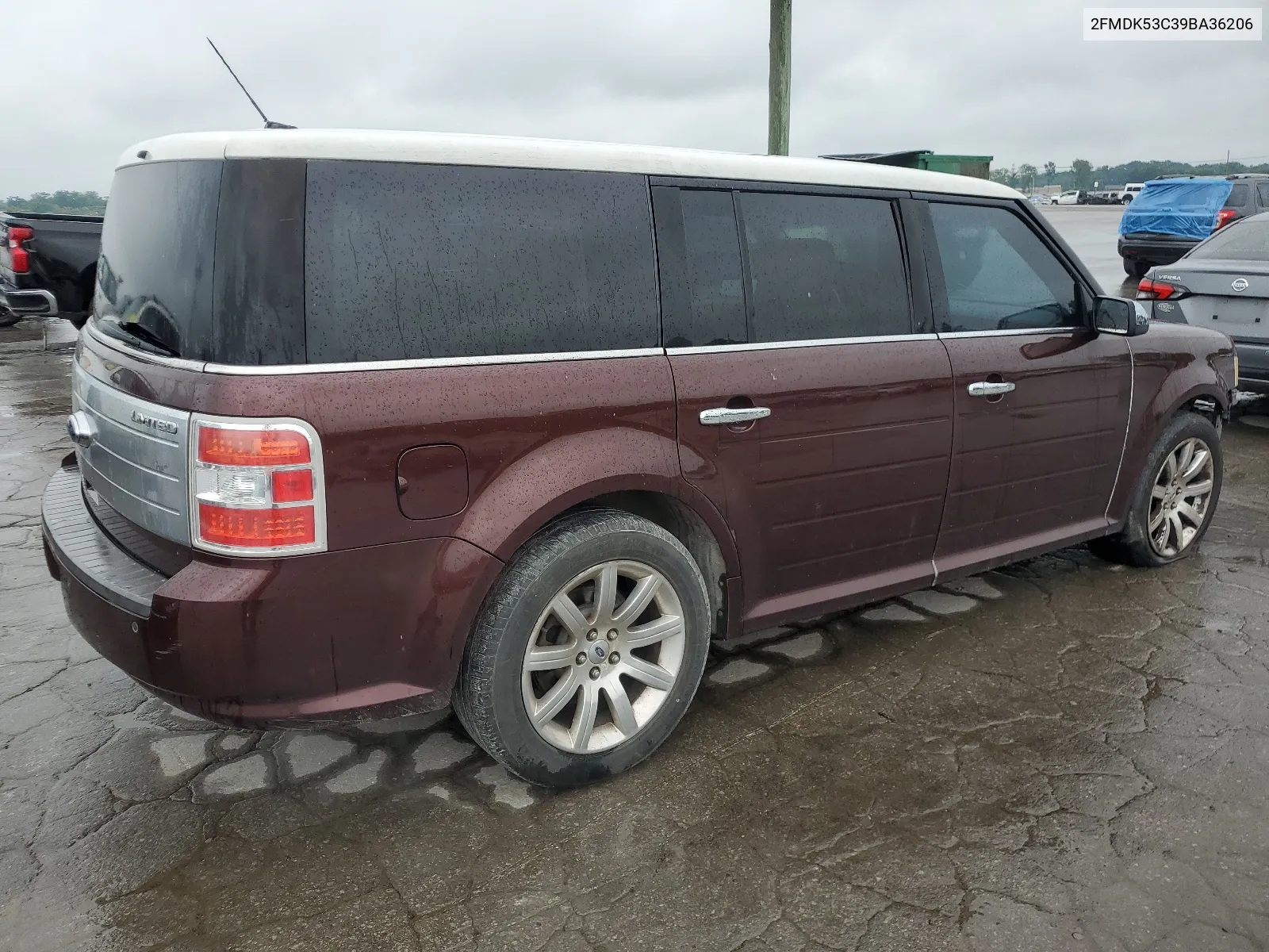 2009 Ford Flex Limited VIN: 2FMDK53C39BA36206 Lot: 64397884