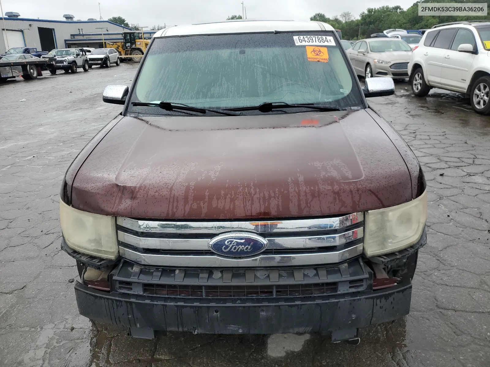 2009 Ford Flex Limited VIN: 2FMDK53C39BA36206 Lot: 64397884