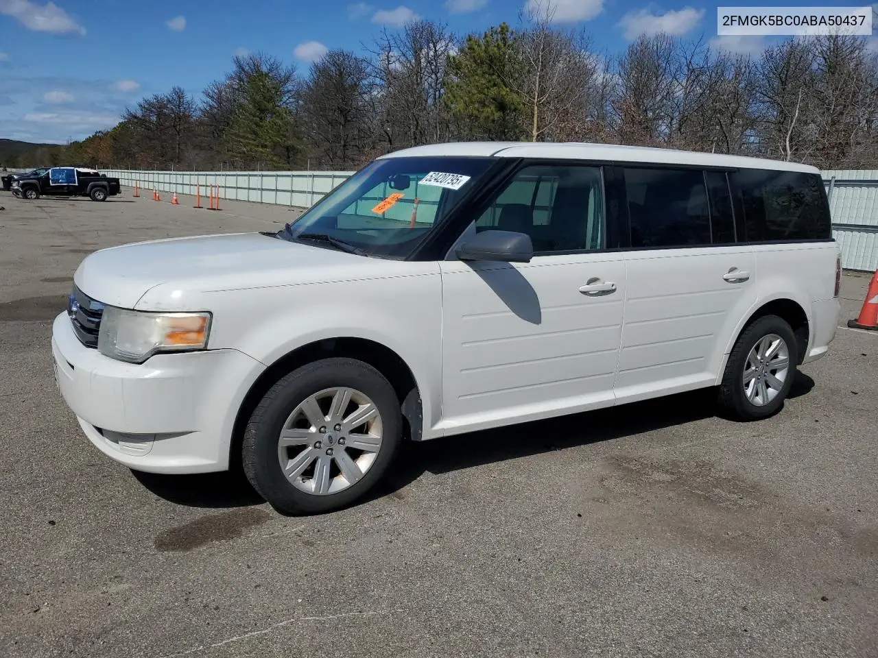 2010 Ford Flex Se VIN: 2FMGK5BC0ABA50437 Lot: 52420795