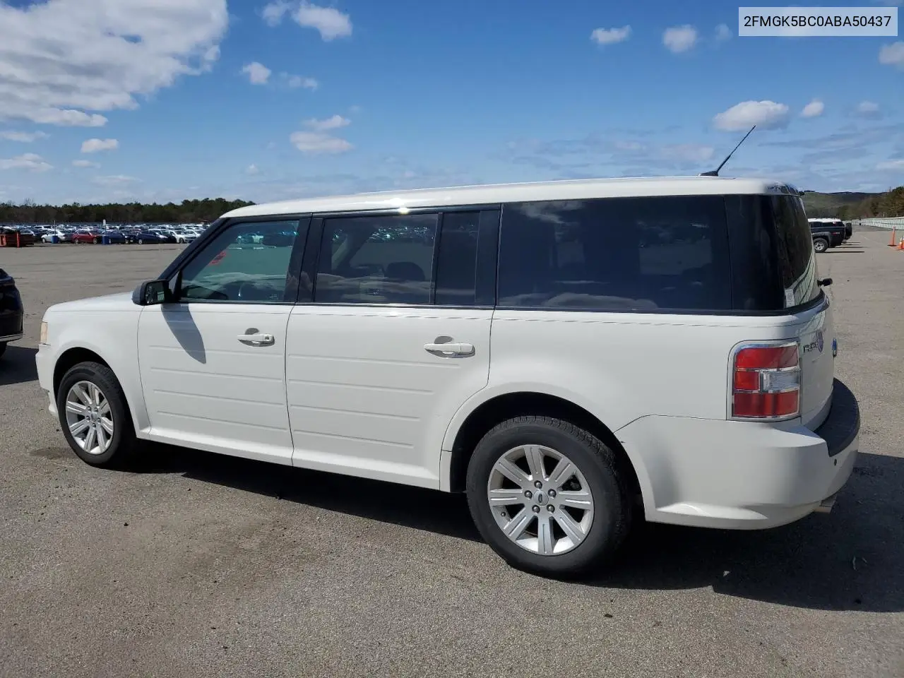 2010 Ford Flex Se VIN: 2FMGK5BC0ABA50437 Lot: 52420795