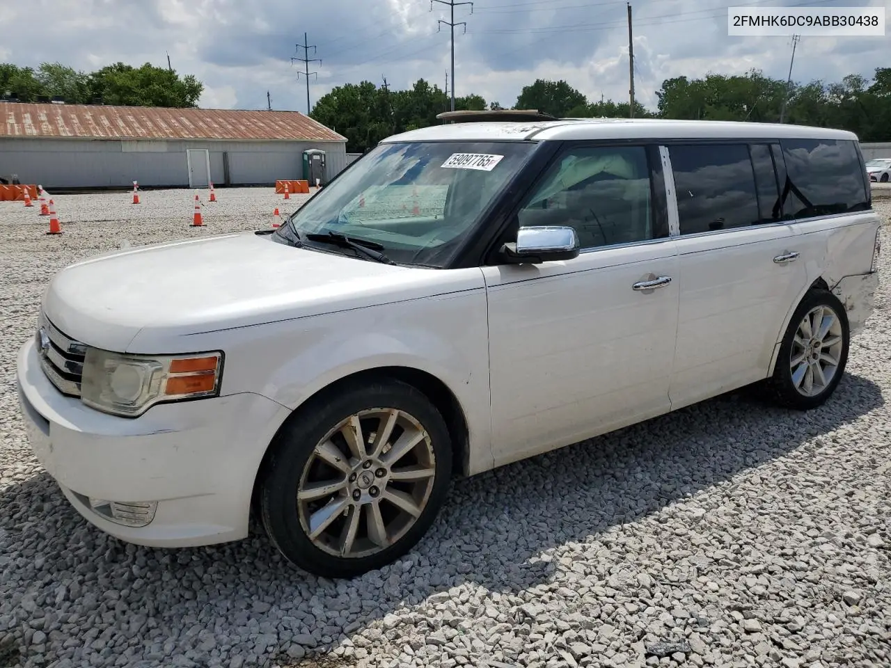 2010 Ford Flex Limited VIN: 2FMHK6DC9ABB30438 Lot: 59097765