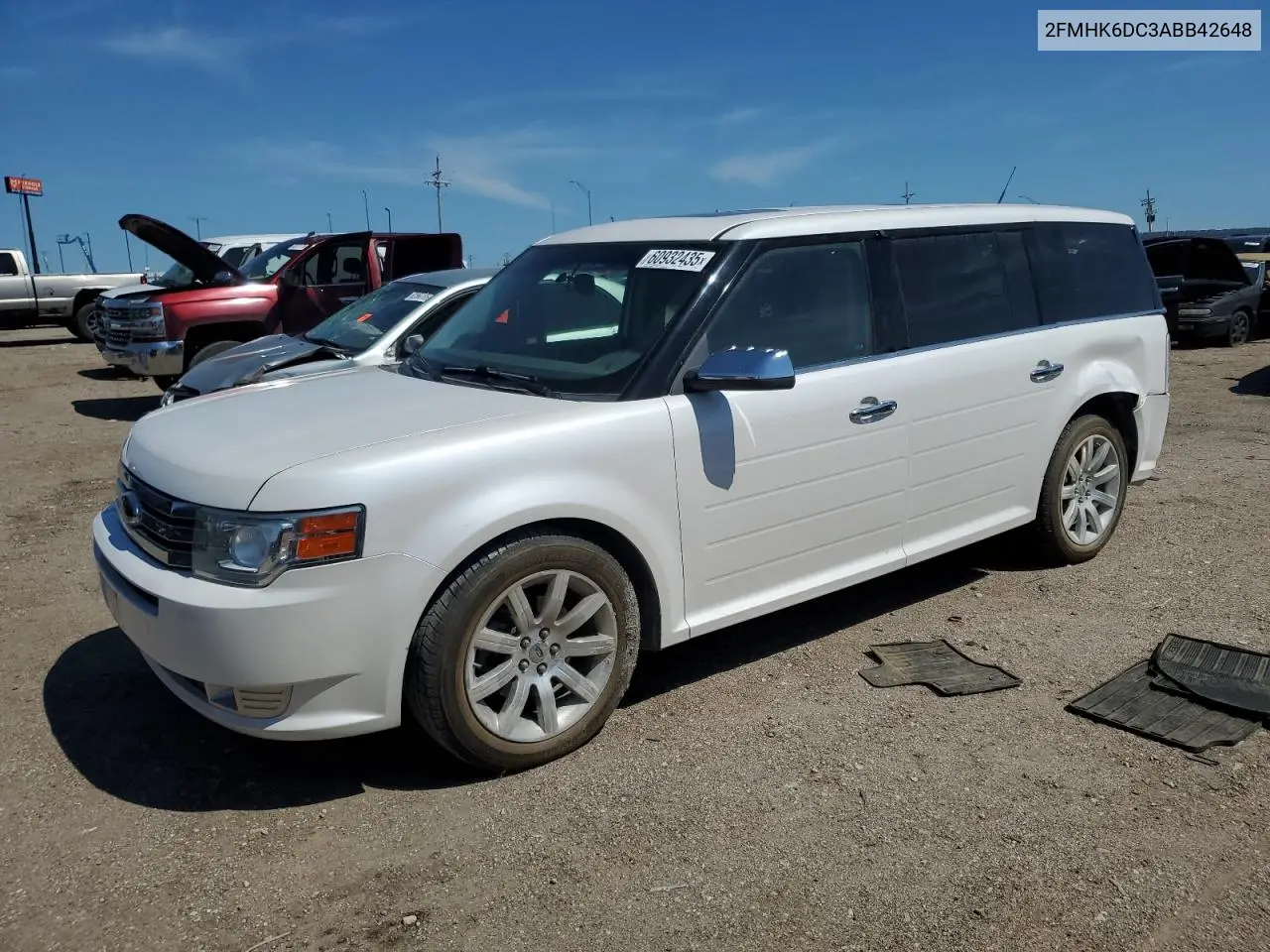 2010 Ford Flex Limited VIN: 2FMHK6DC3ABB42648 Lot: 60932435