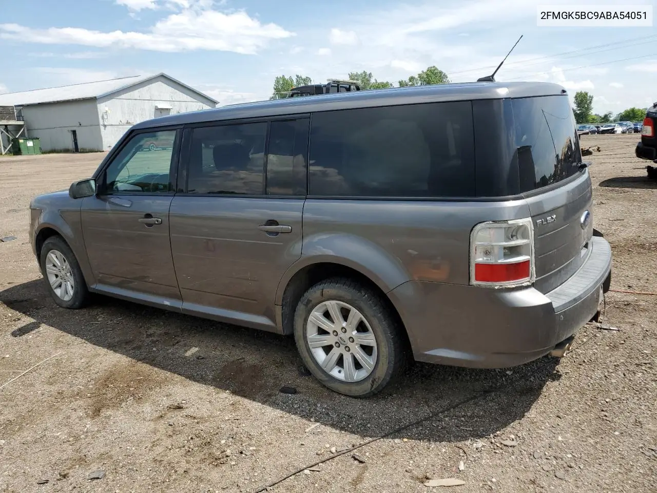2010 Ford Flex Se VIN: 2FMGK5BC9ABA54051 Lot: 62357045