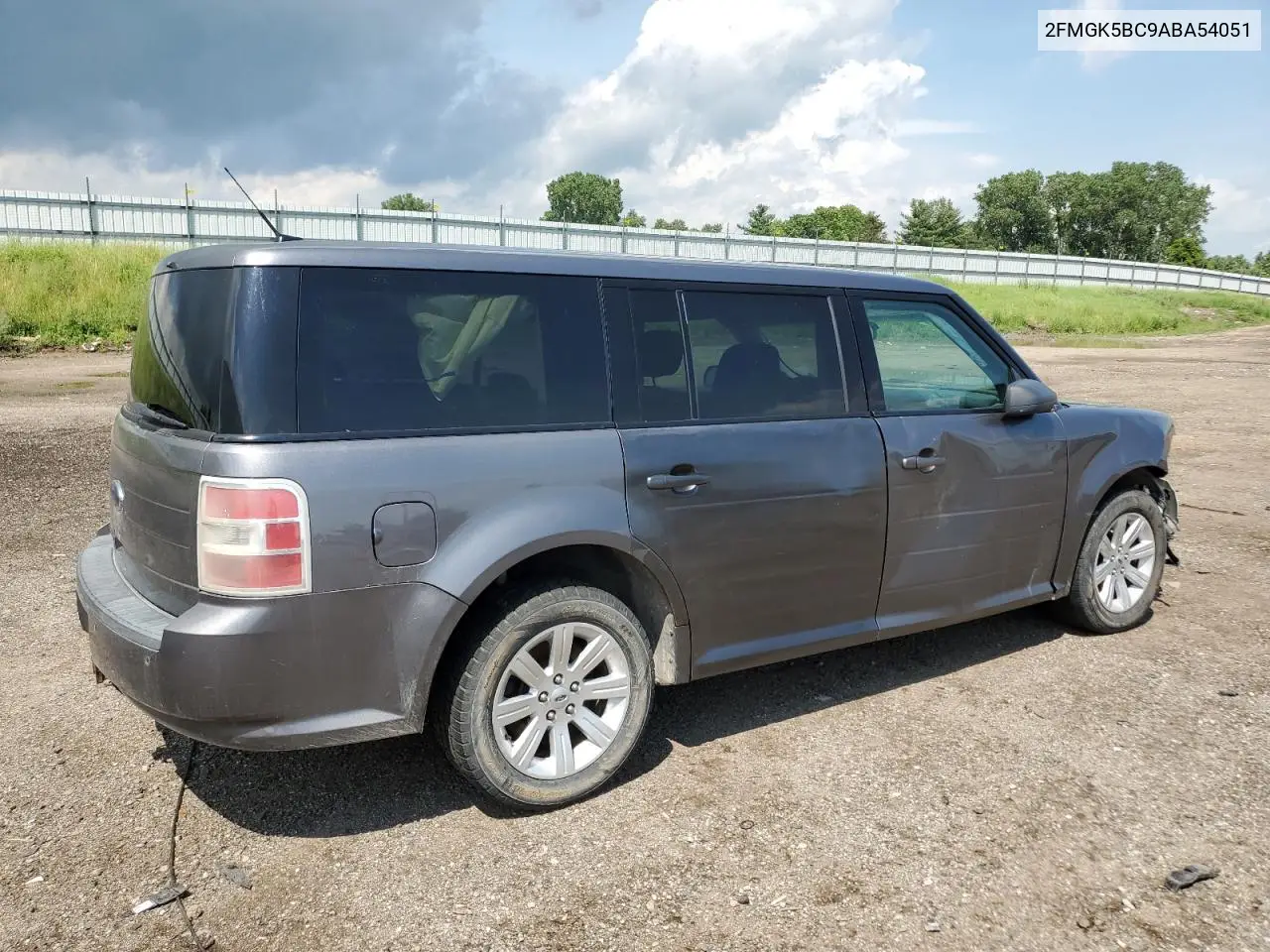 2010 Ford Flex Se VIN: 2FMGK5BC9ABA54051 Lot: 62357045