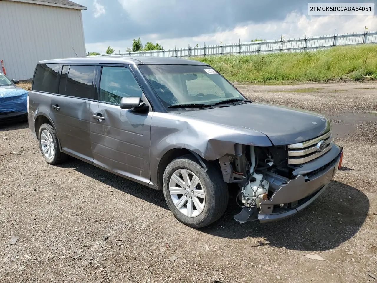 2010 Ford Flex Se VIN: 2FMGK5BC9ABA54051 Lot: 62357045