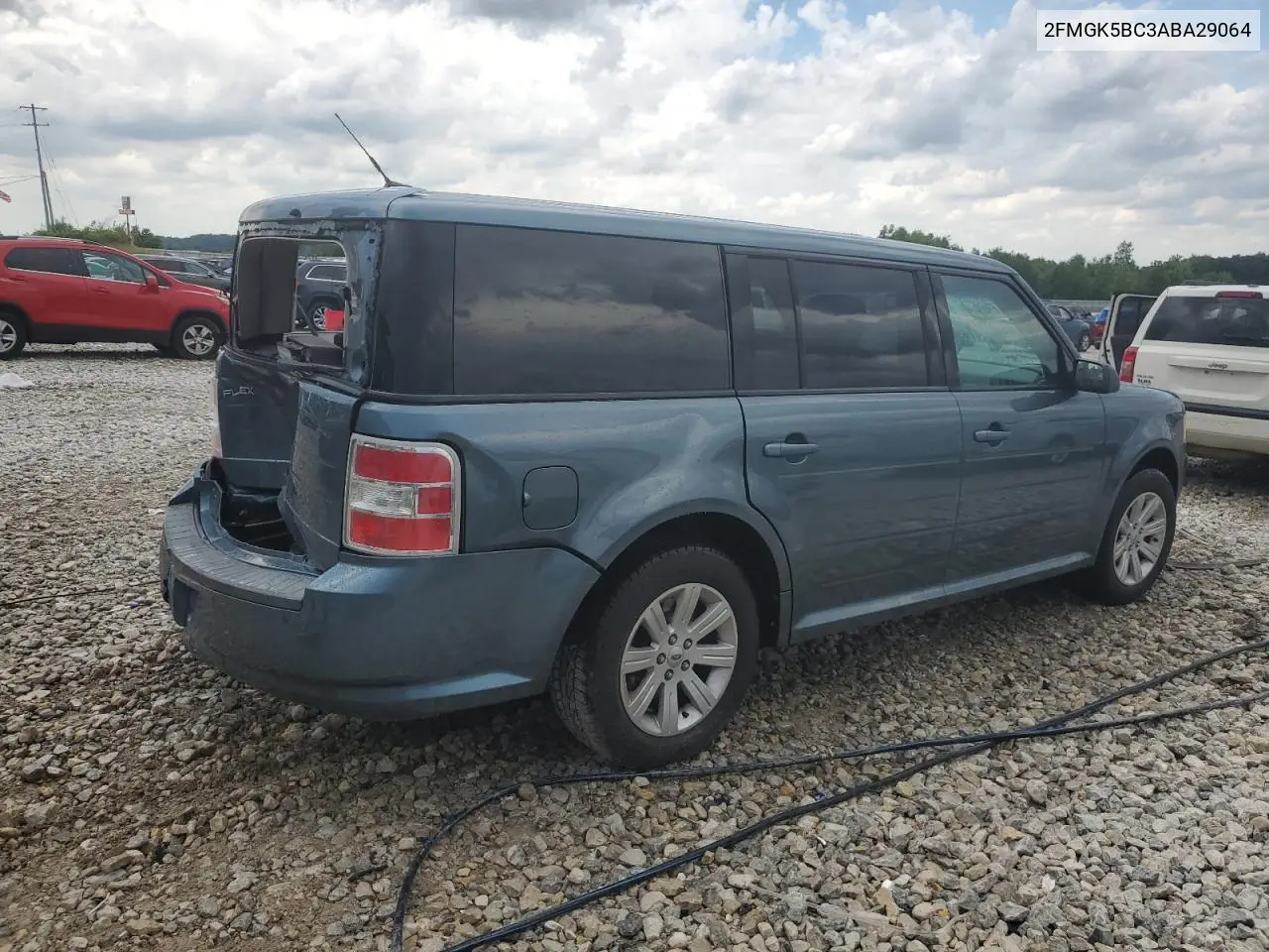 2010 Ford Flex Se VIN: 2FMGK5BC3ABA29064 Lot: 62593215