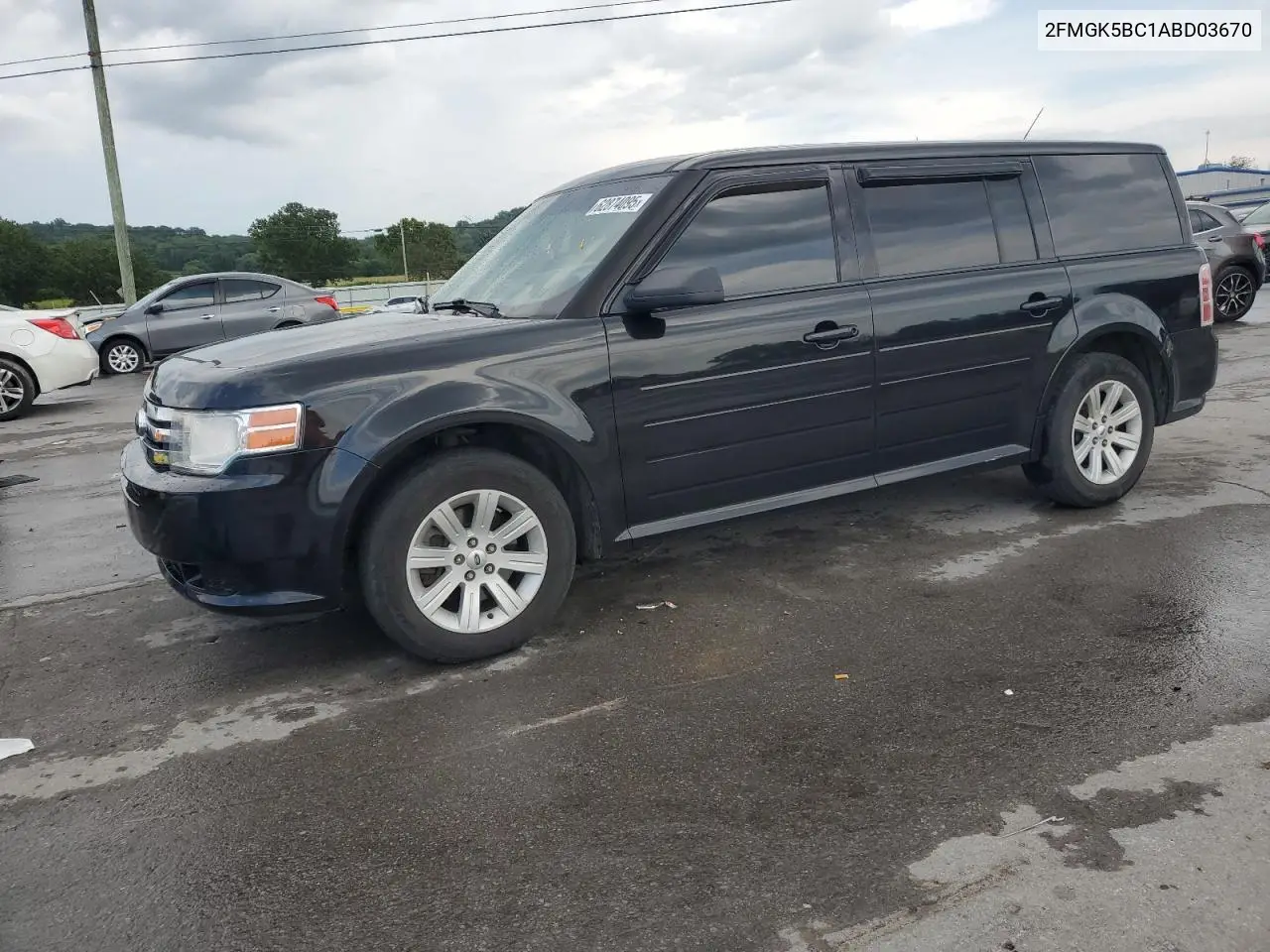 2010 Ford Flex Se VIN: 2FMGK5BC1ABD03670 Lot: 62874095