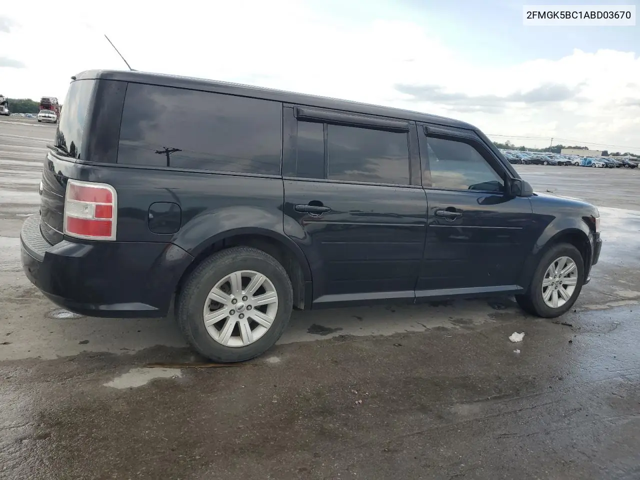 2010 Ford Flex Se VIN: 2FMGK5BC1ABD03670 Lot: 62874095