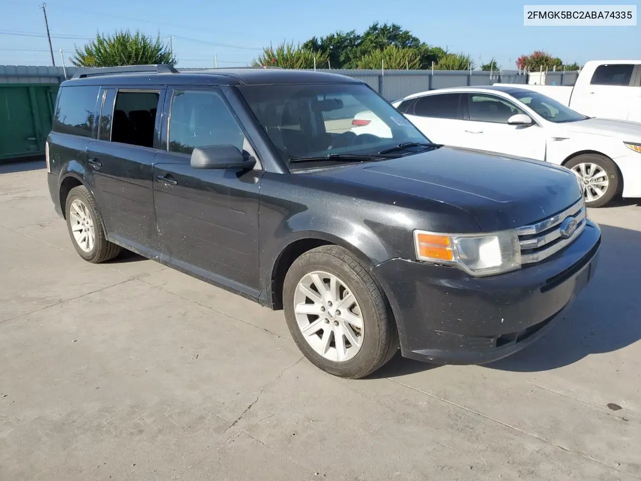 2010 Ford Flex Se VIN: 2FMGK5BC2ABA74335 Lot: 62910995