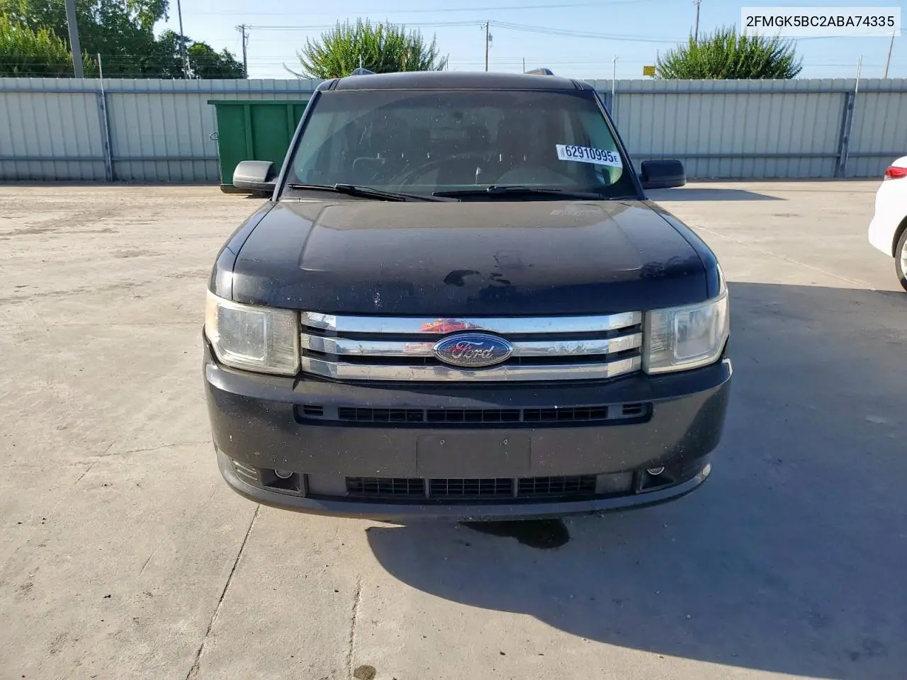 2010 Ford Flex Se VIN: 2FMGK5BC2ABA74335 Lot: 62910995