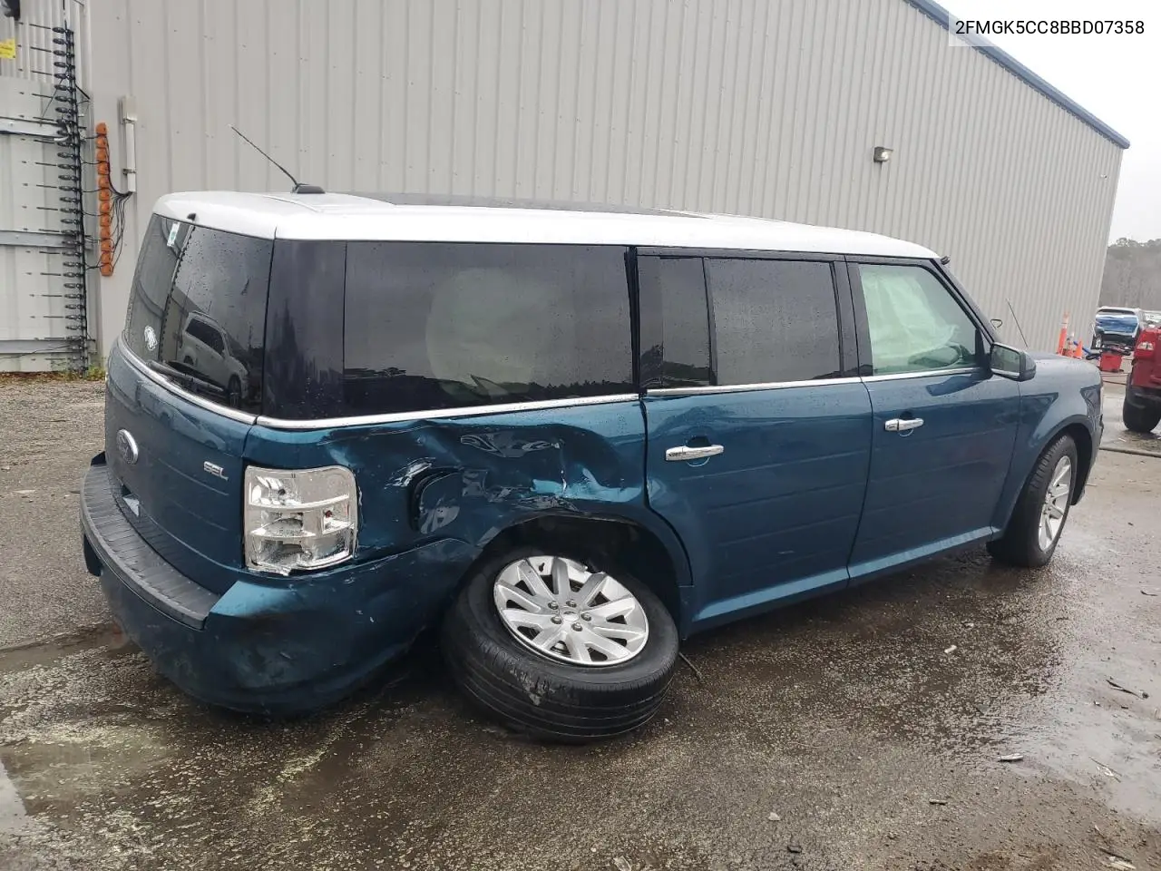 2011 Ford Flex Sel VIN: 2FMGK5CC8BBD07358 Lot: 49874395