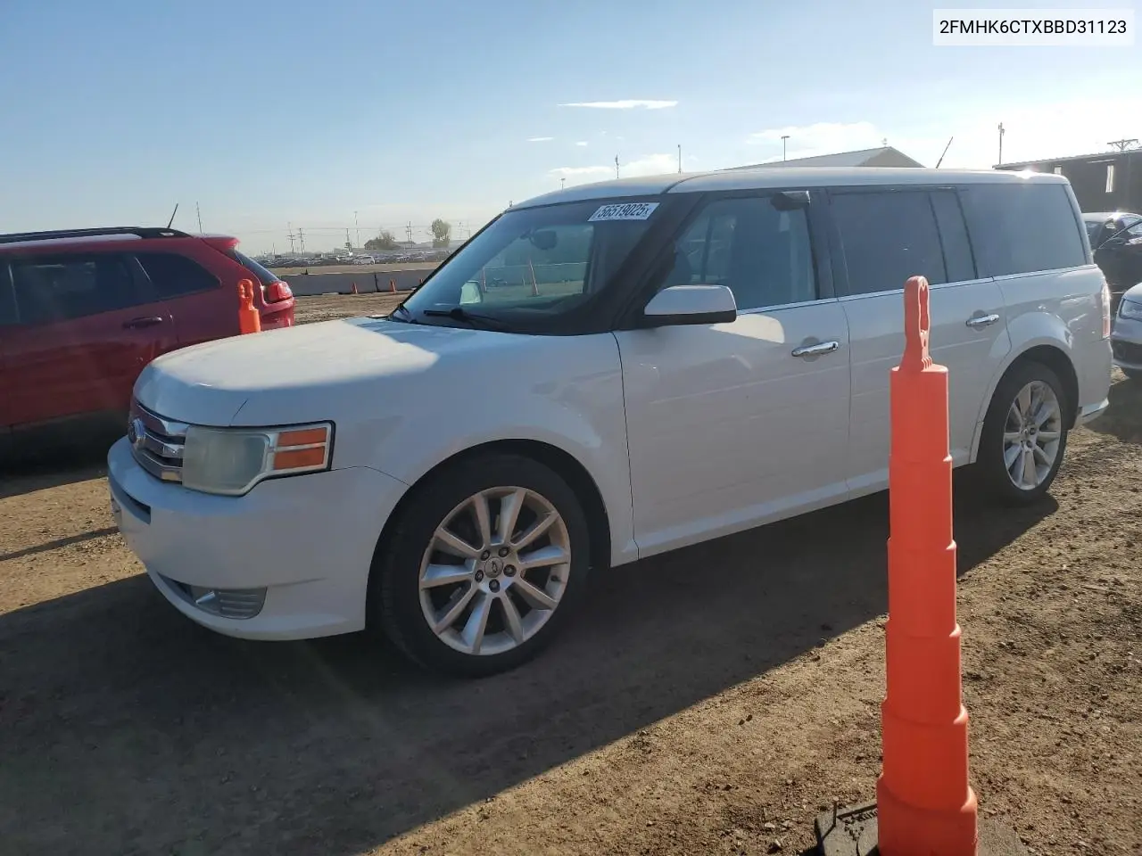 2011 Ford Flex Sel VIN: 2FMHK6CTXBBD31123 Lot: 56519025
