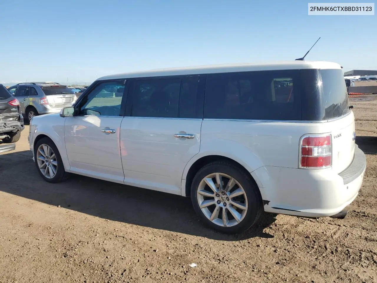 2011 Ford Flex Sel VIN: 2FMHK6CTXBBD31123 Lot: 56519025