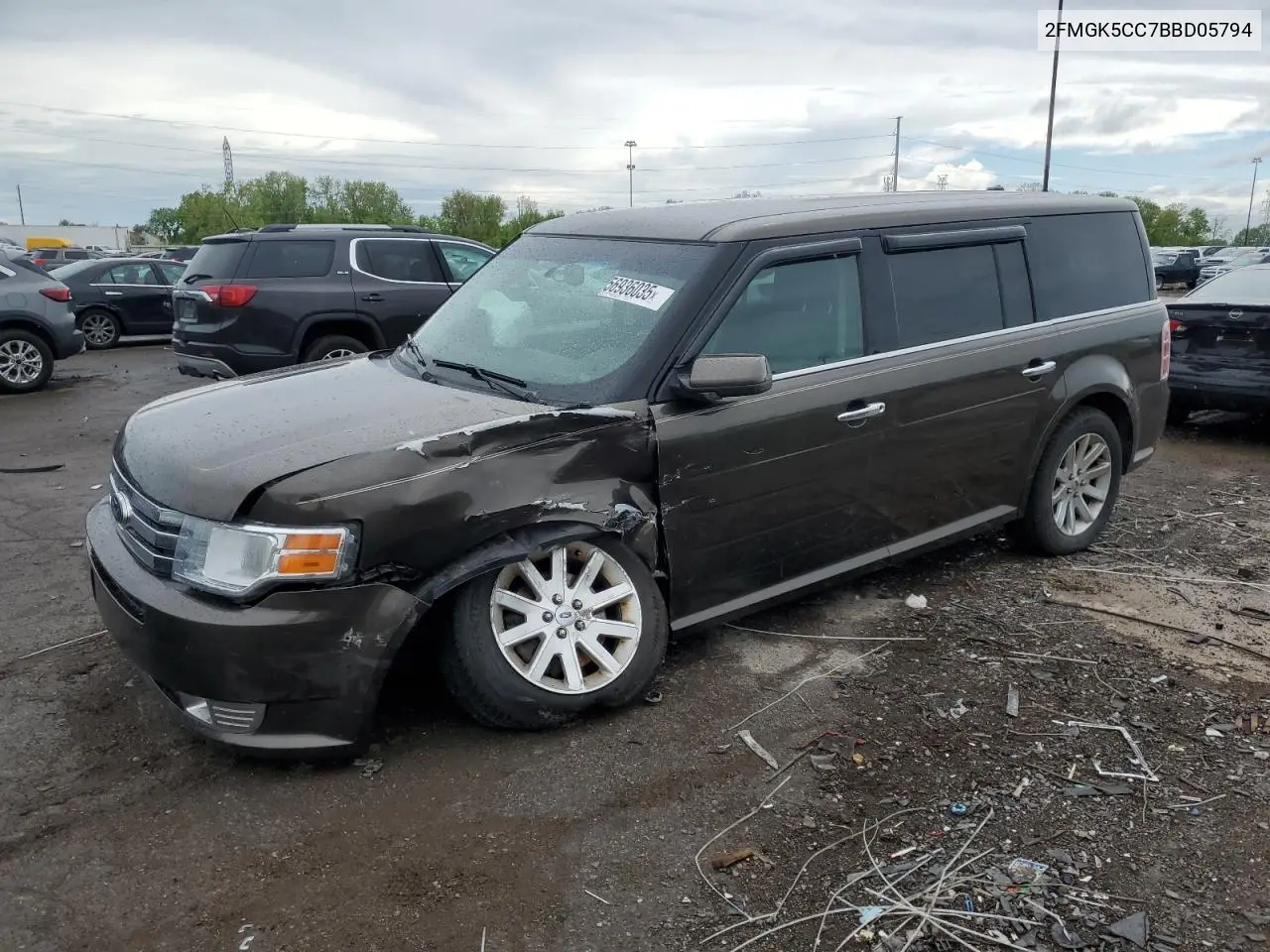 2fmgk5cc7bbd05794 2FMGK5CC7BBD05794 2011 Ford Flex Sel