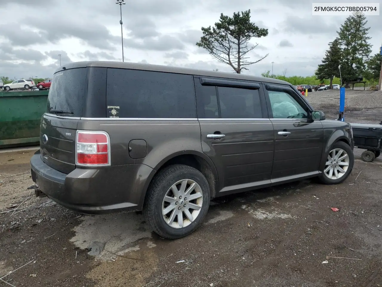 2fmgk5cc7bbd05794 2FMGK5CC7BBD05794 2011 Ford Flex Sel