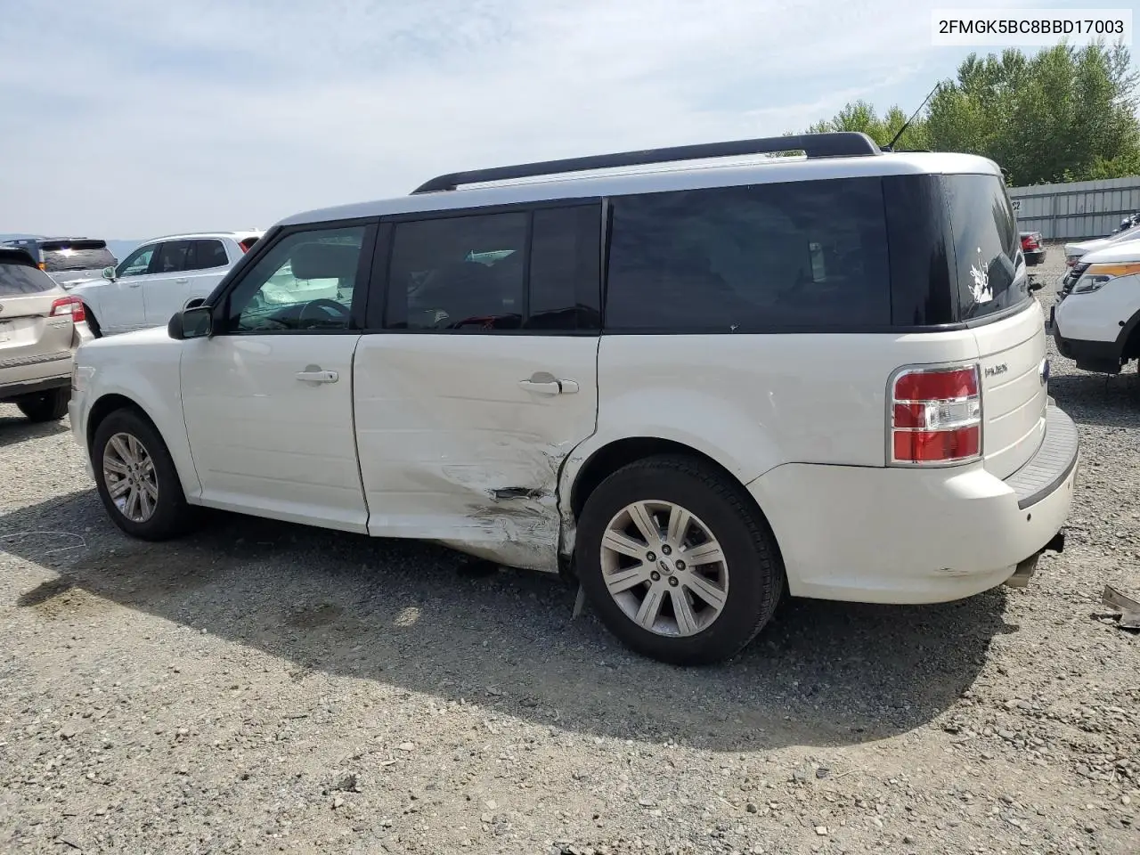 2011 Ford Flex Se VIN: 2FMGK5BC8BBD17003 Lot: 62036425