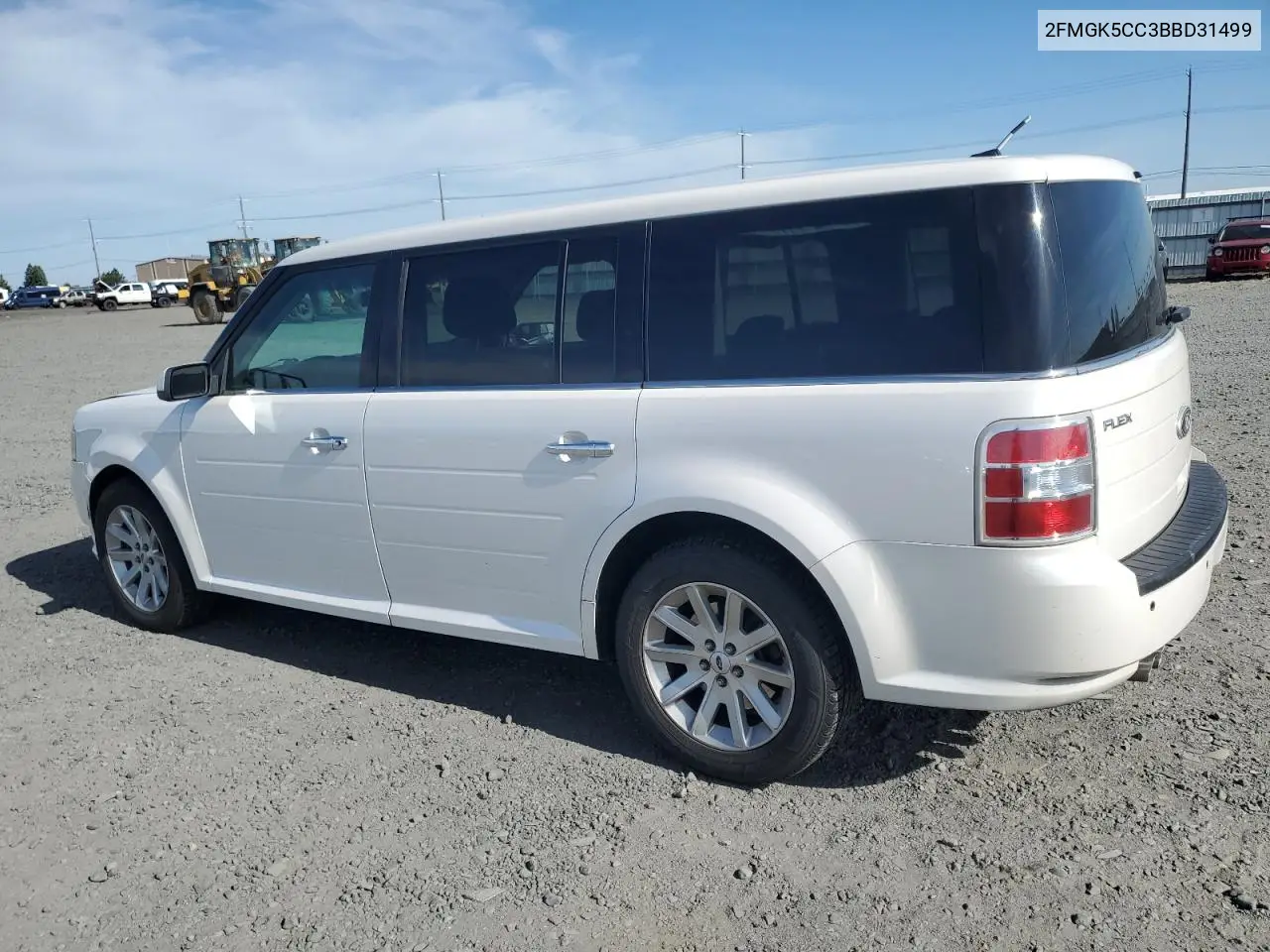 2011 Ford Flex Sel VIN: 2FMGK5CC3BBD31499 Lot: 62346485