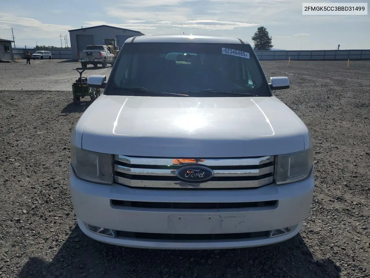 2011 Ford Flex Sel VIN: 2FMGK5CC3BBD31499 Lot: 62346485