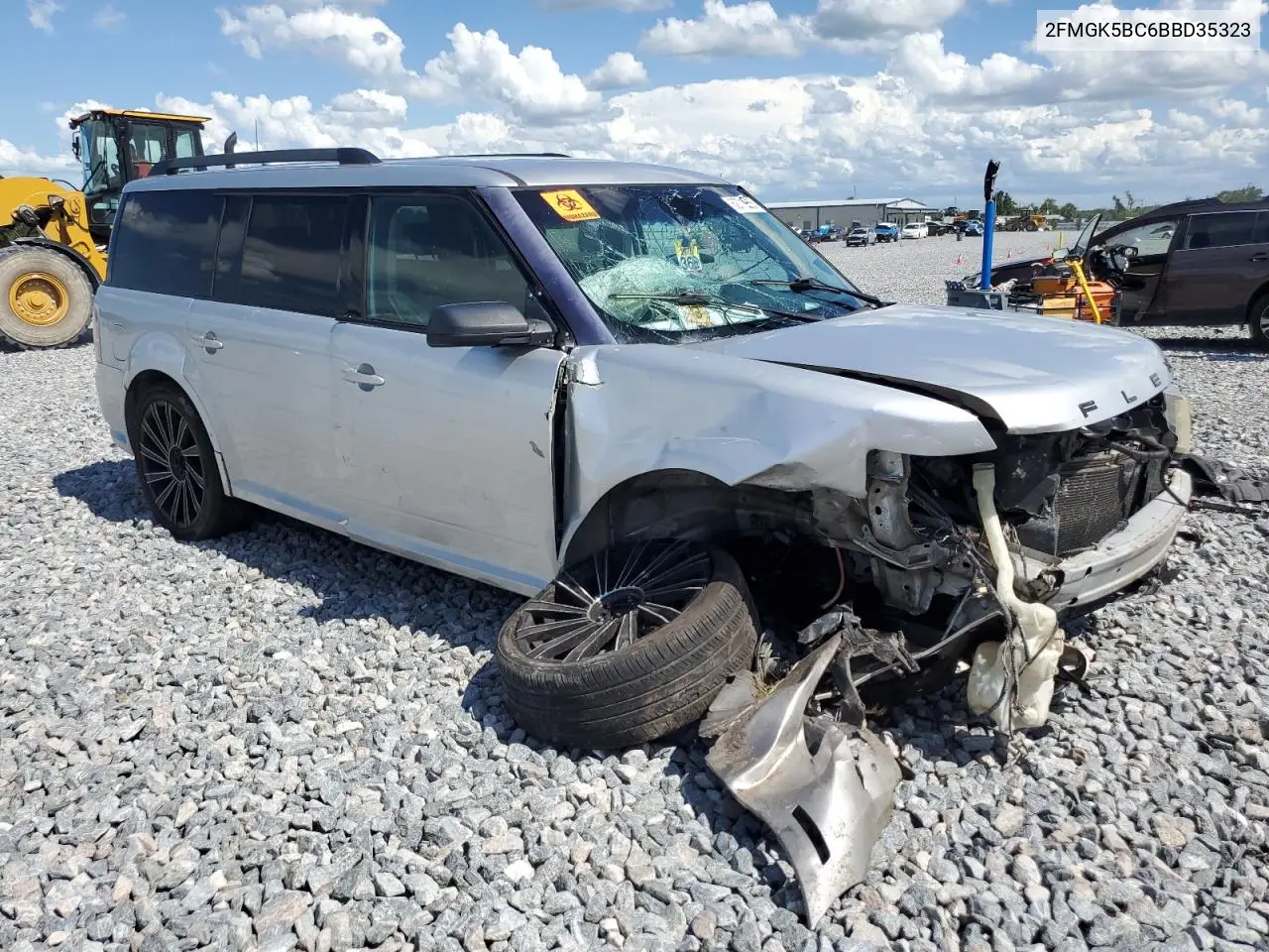 2011 Ford Flex Se VIN: 2FMGK5BC6BBD35323 Lot: 62719255