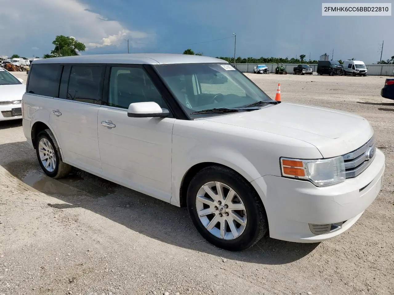 2011 Ford Flex Sel VIN: 2FMHK6CC6BBD22810 Lot: 62766935