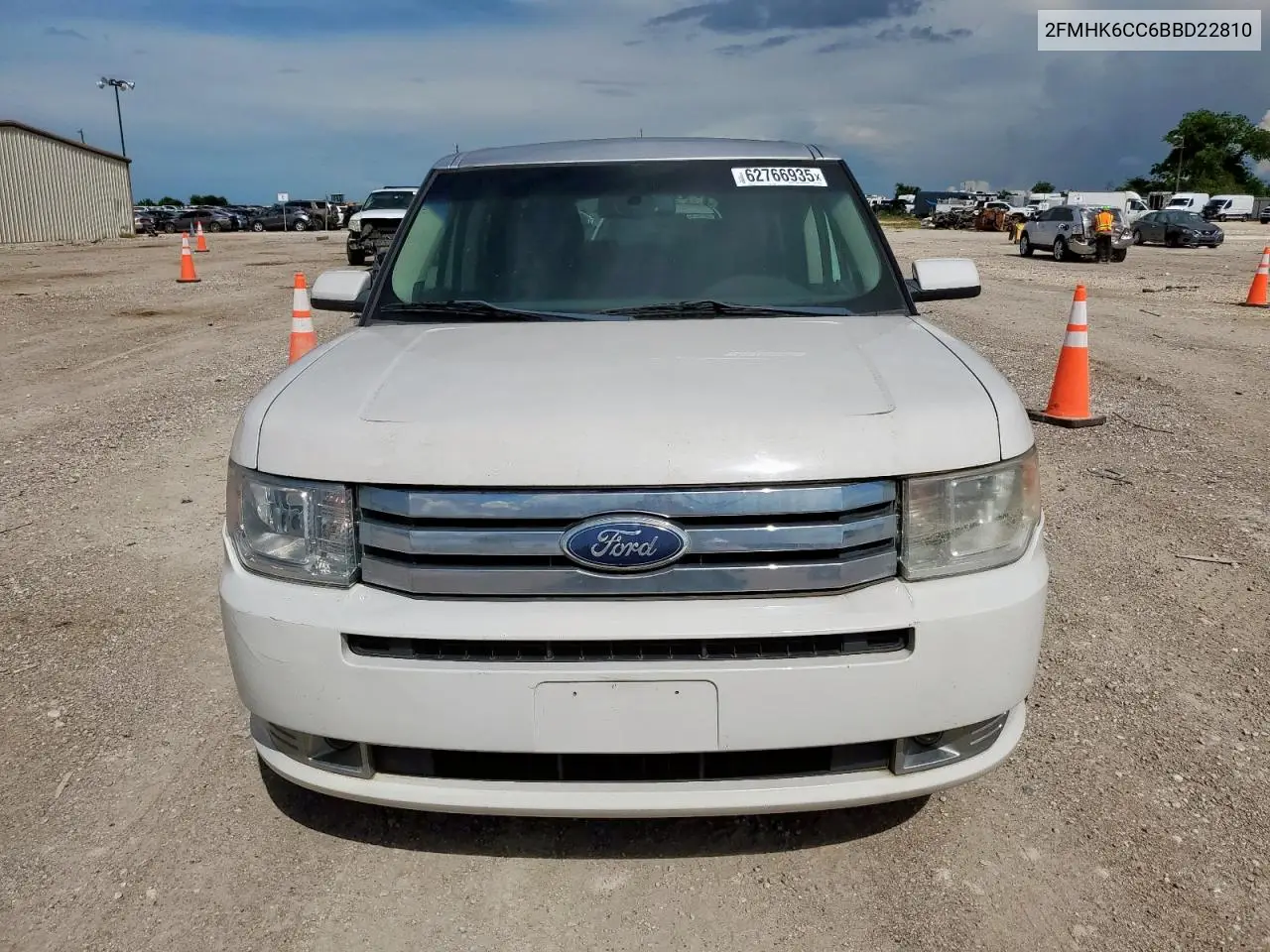 2011 Ford Flex Sel VIN: 2FMHK6CC6BBD22810 Lot: 62766935