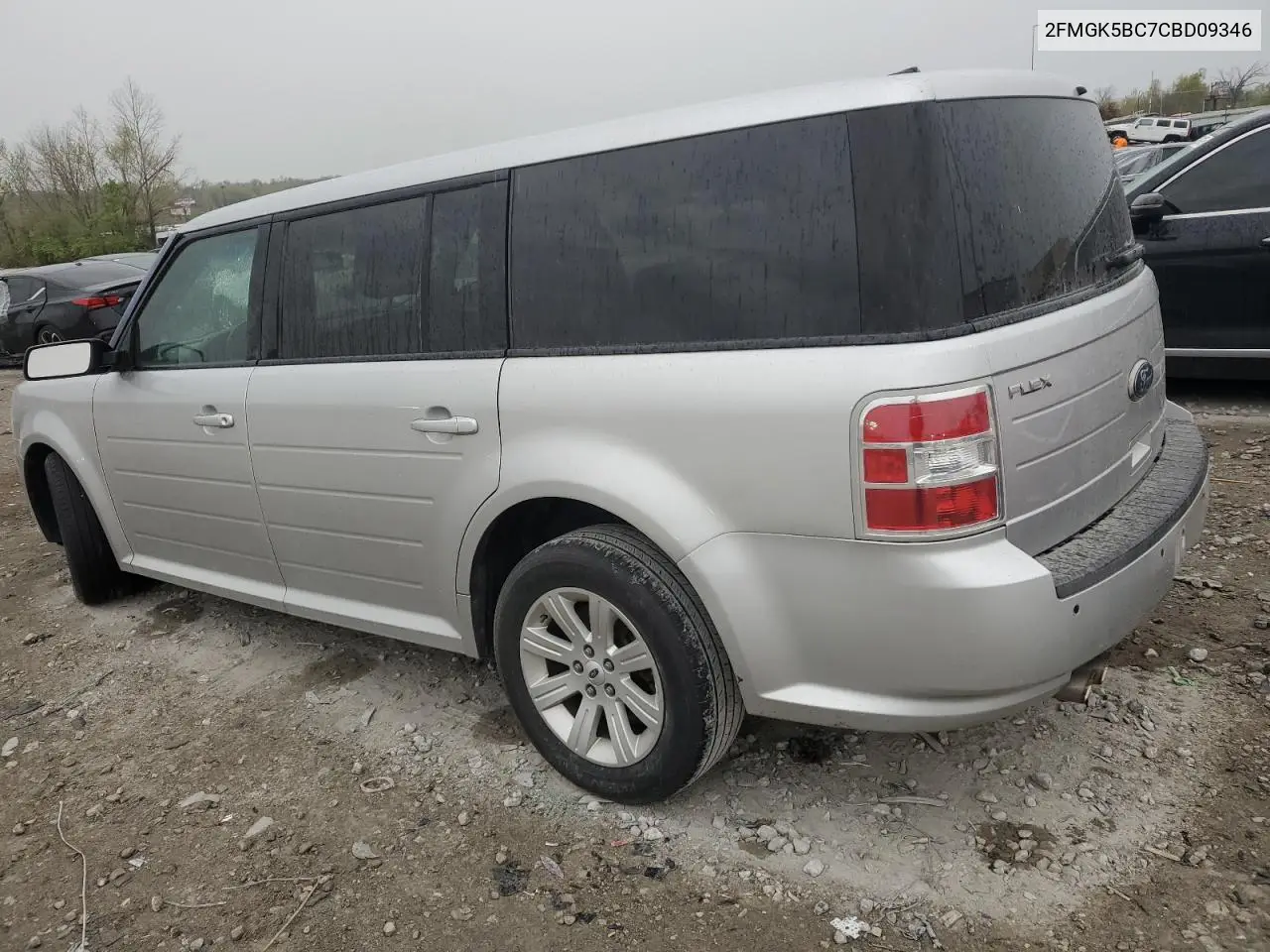 2012 Ford Flex Se VIN: 2FMGK5BC7CBD09346 Lot: 53385595