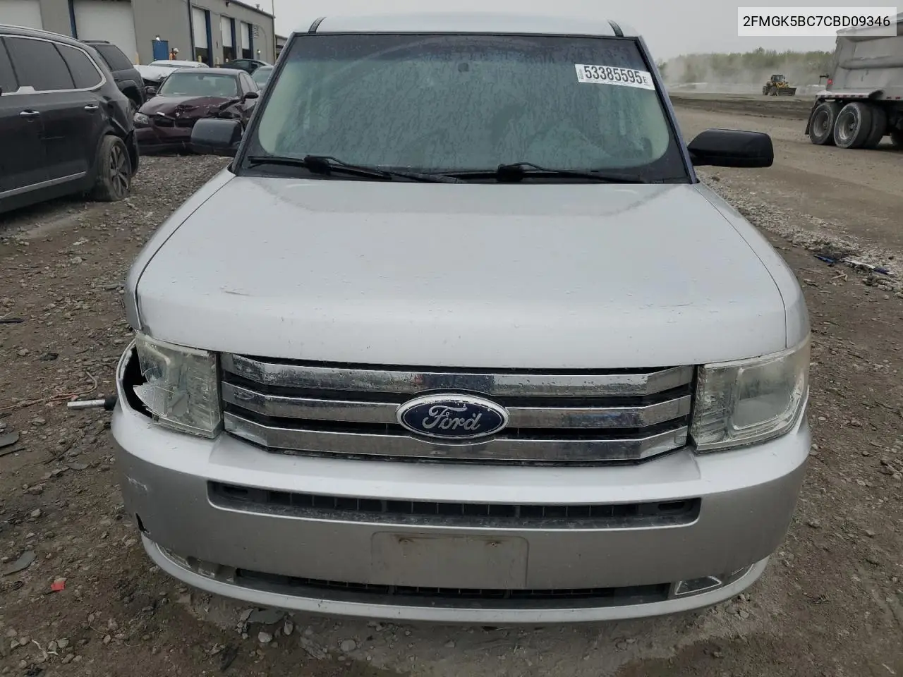 2012 Ford Flex Se VIN: 2FMGK5BC7CBD09346 Lot: 53385595
