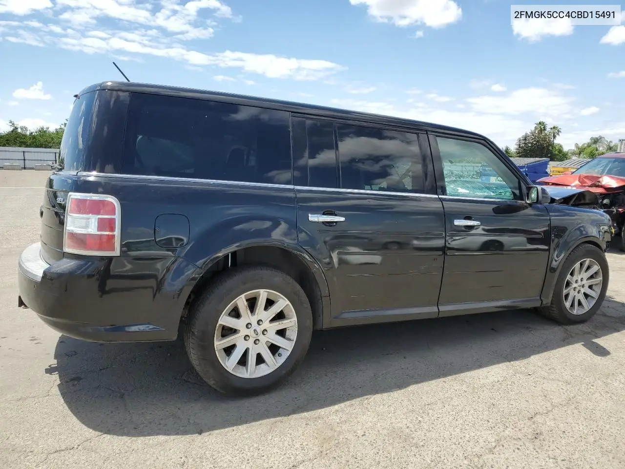2012 Ford Flex Sel VIN: 2FMGK5CC4CBD15491 Lot: 56881425