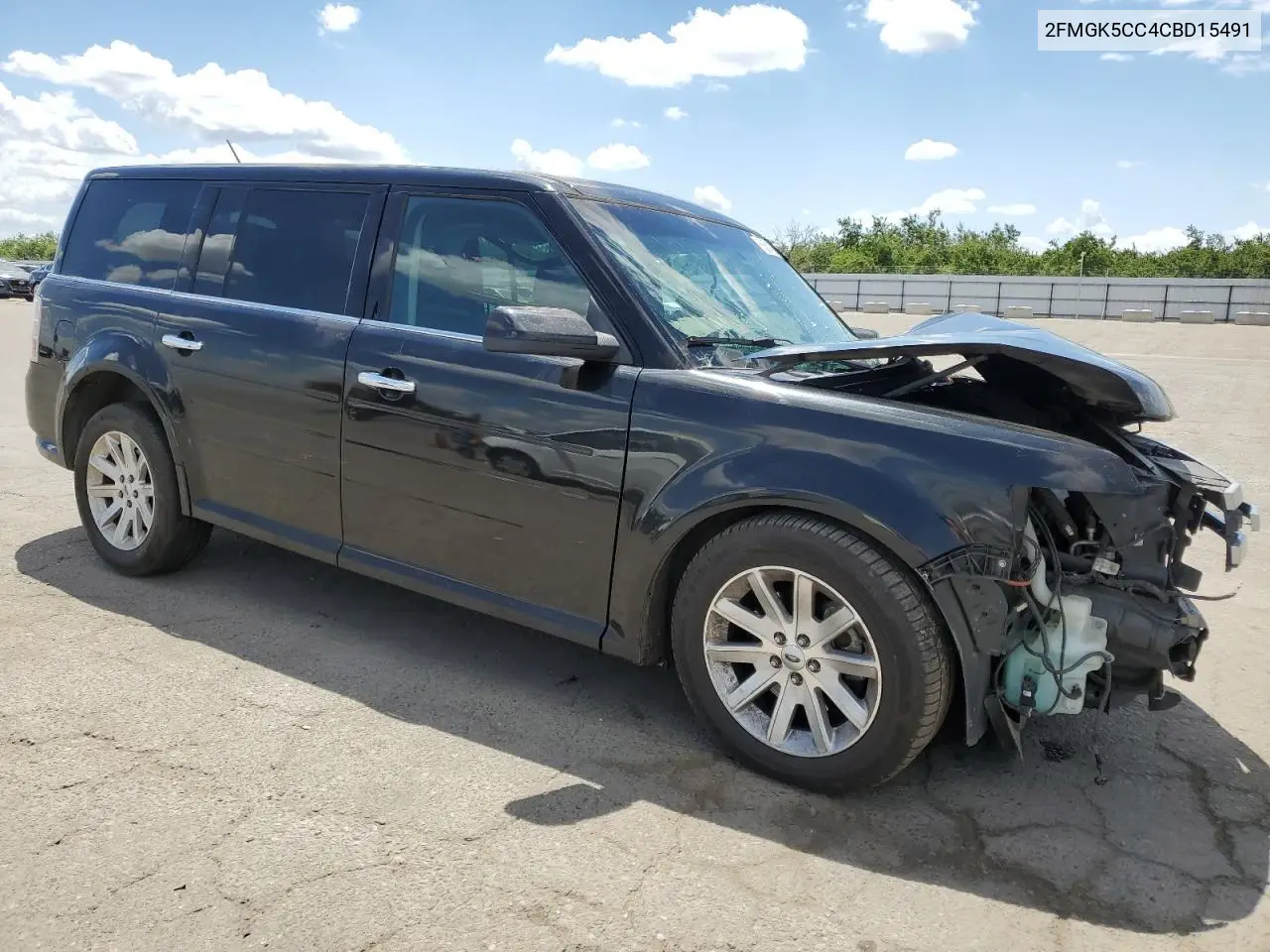 2012 Ford Flex Sel VIN: 2FMGK5CC4CBD15491 Lot: 56881425