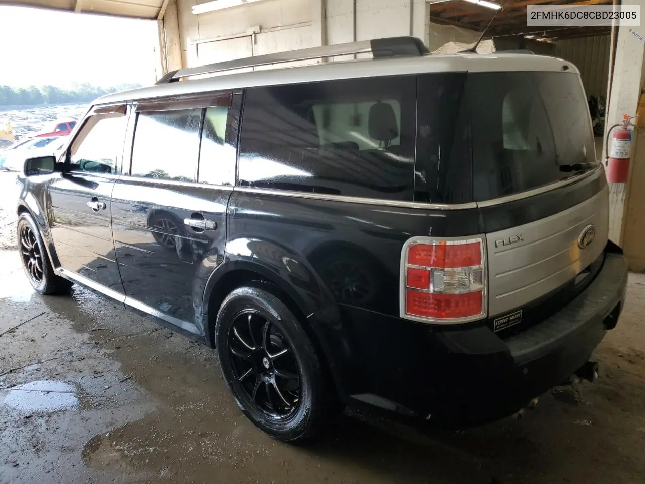 2012 Ford Flex Limited VIN: 2FMHK6DC8CBD23005 Lot: 59703215