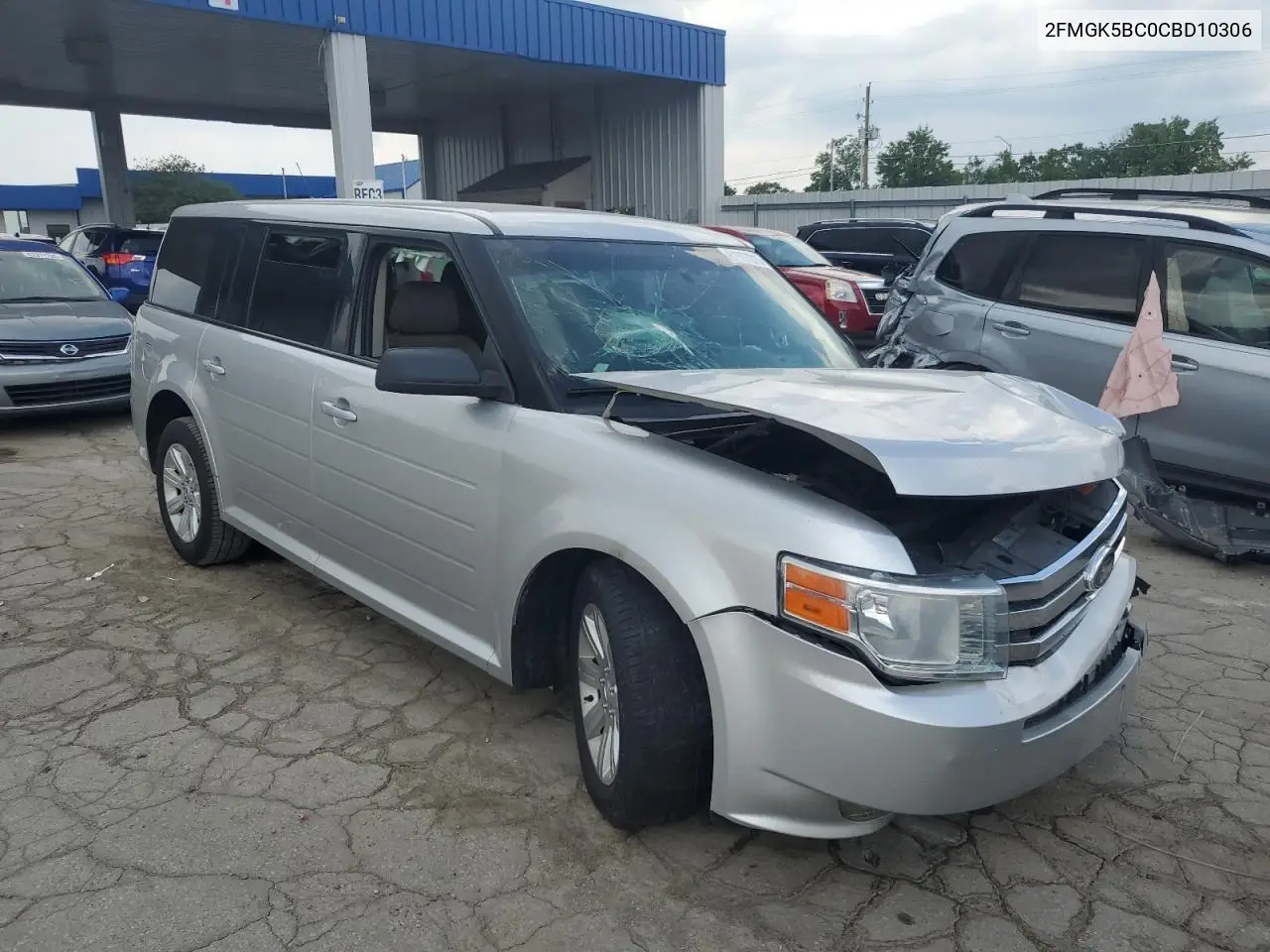 2012 Ford Flex Se VIN: 2FMGK5BC0CBD10306 Lot: 61377315