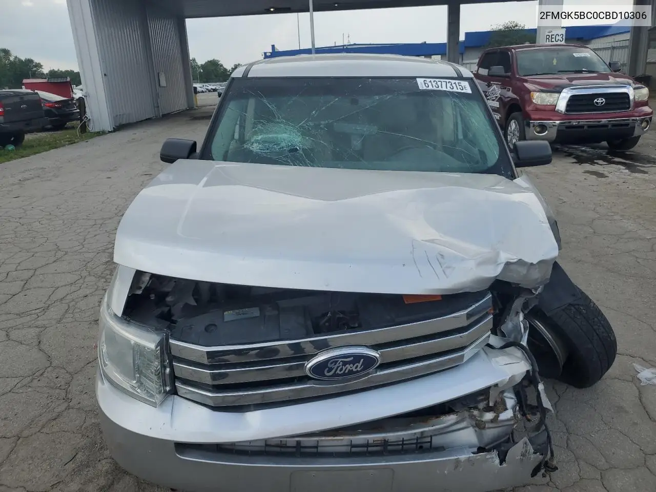 2012 Ford Flex Se VIN: 2FMGK5BC0CBD10306 Lot: 61377315