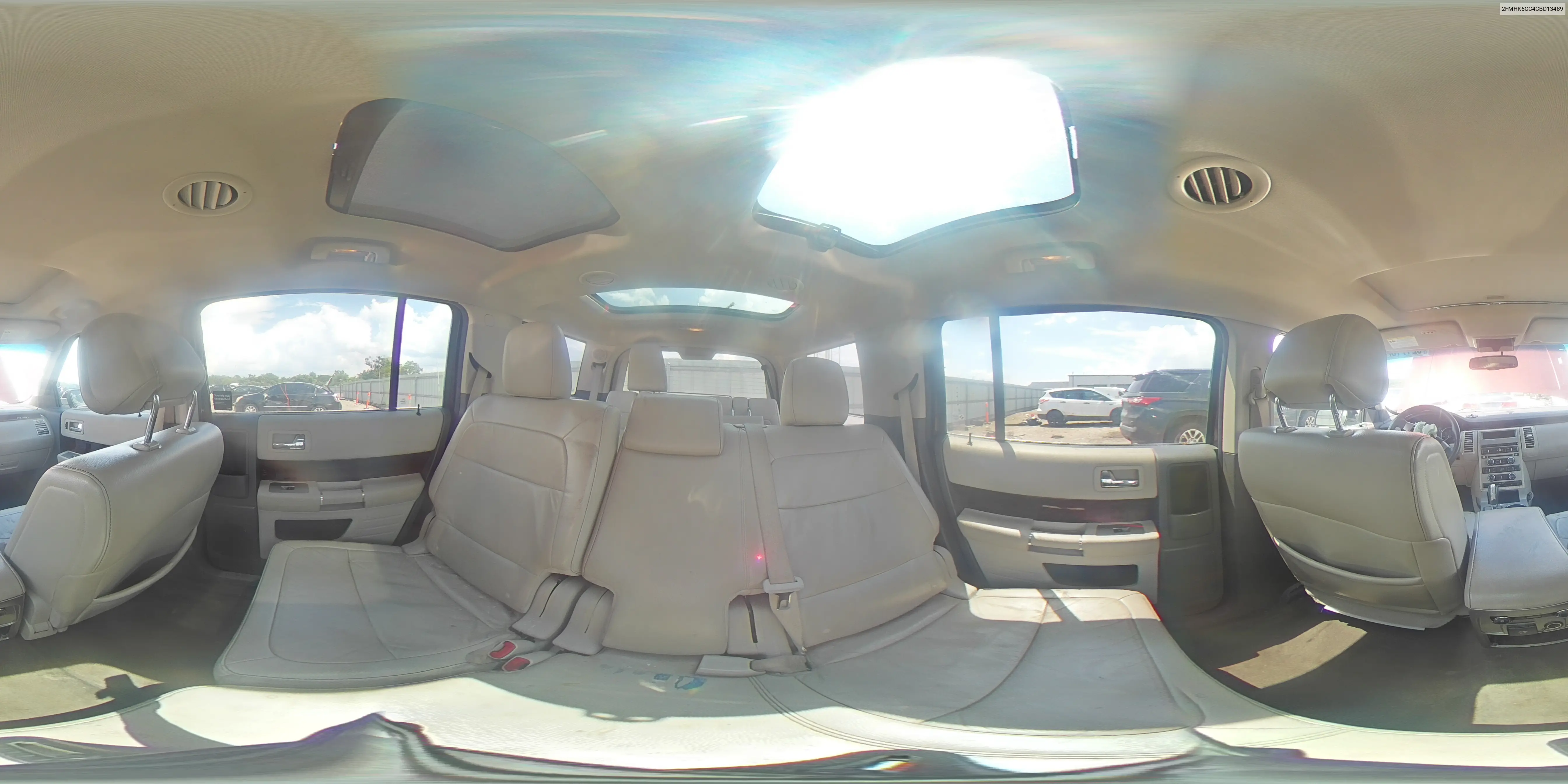 2012 Ford Flex Sel VIN: 2FMHK6CC4CBD13489 Lot: 62171565
